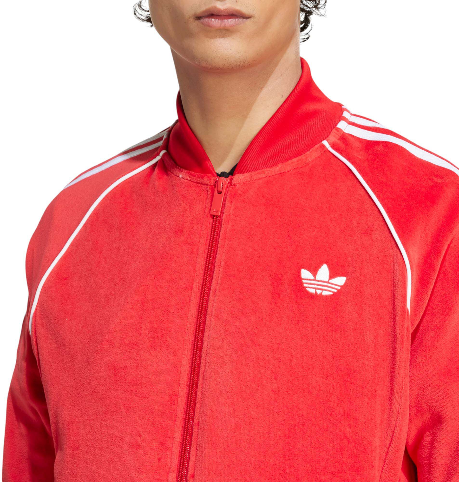 adidas Men's Adicolor Superstar Velour Track Top product image
