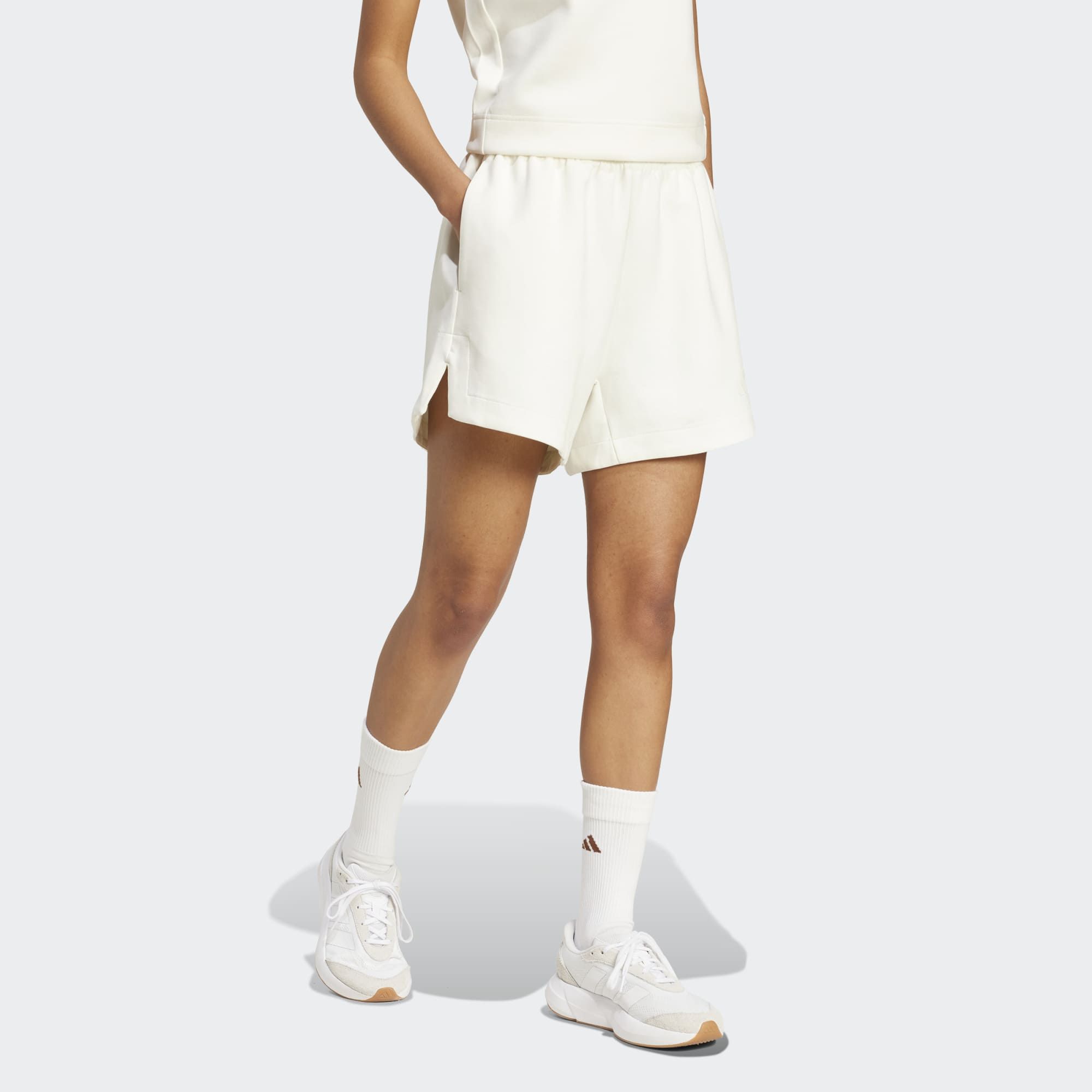 adidas Women's Soft Lux Loose Shorts product image