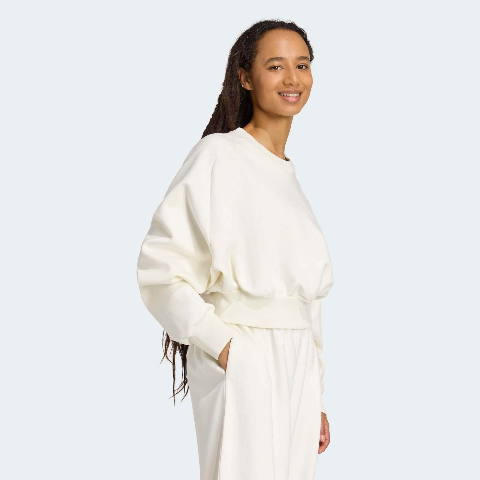 adidas Women's Soft Lux Loose Sweatshirt product image