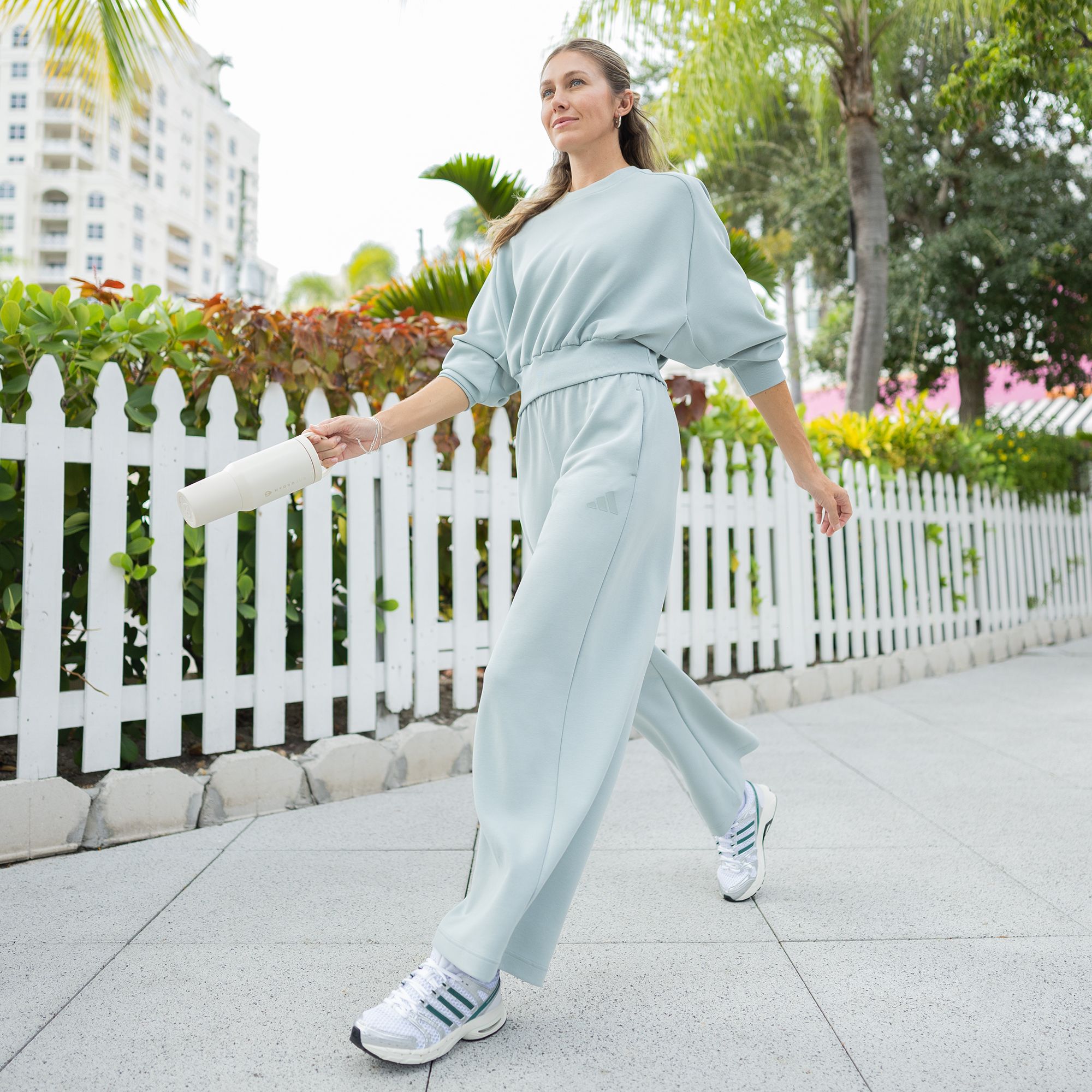 adidas Women's Soft Lux Loose Sweatshirt product image