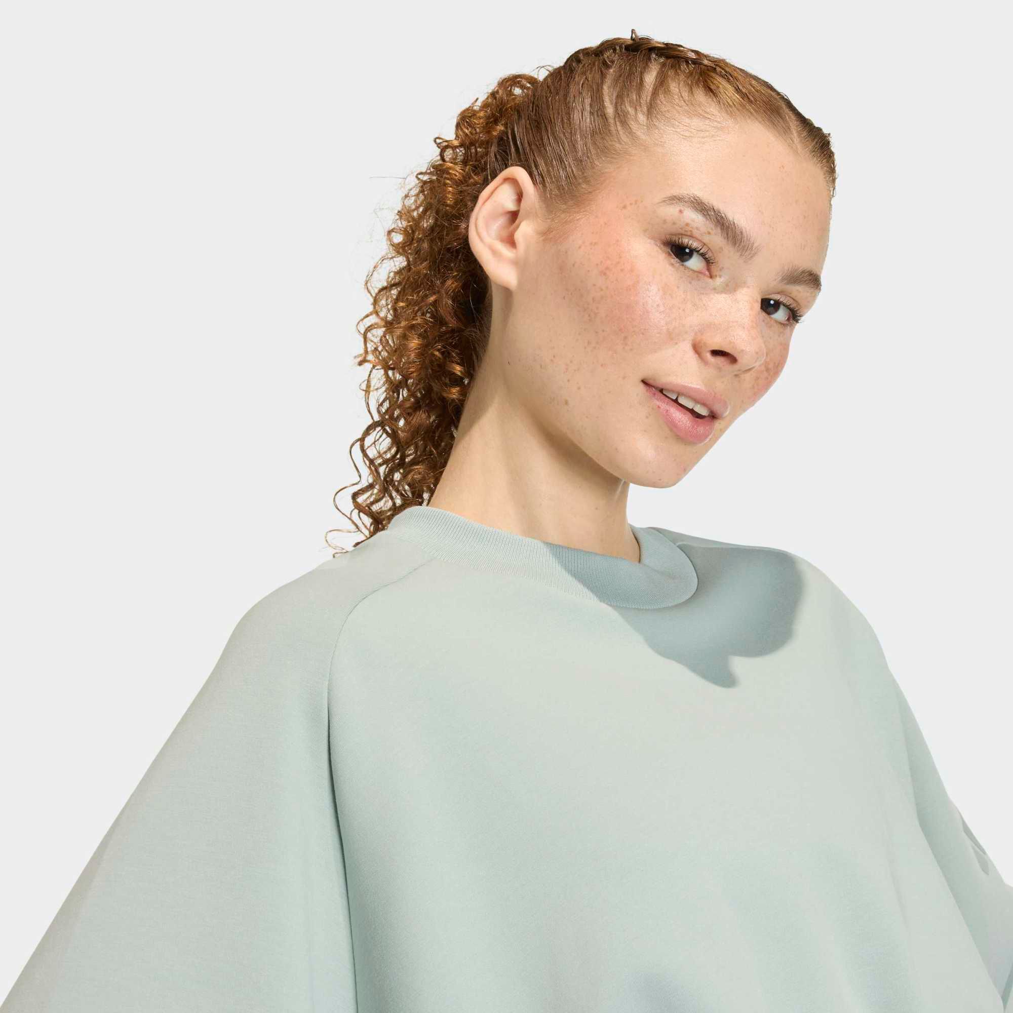 adidas Women's Soft Lux Loose Sweatshirt product image