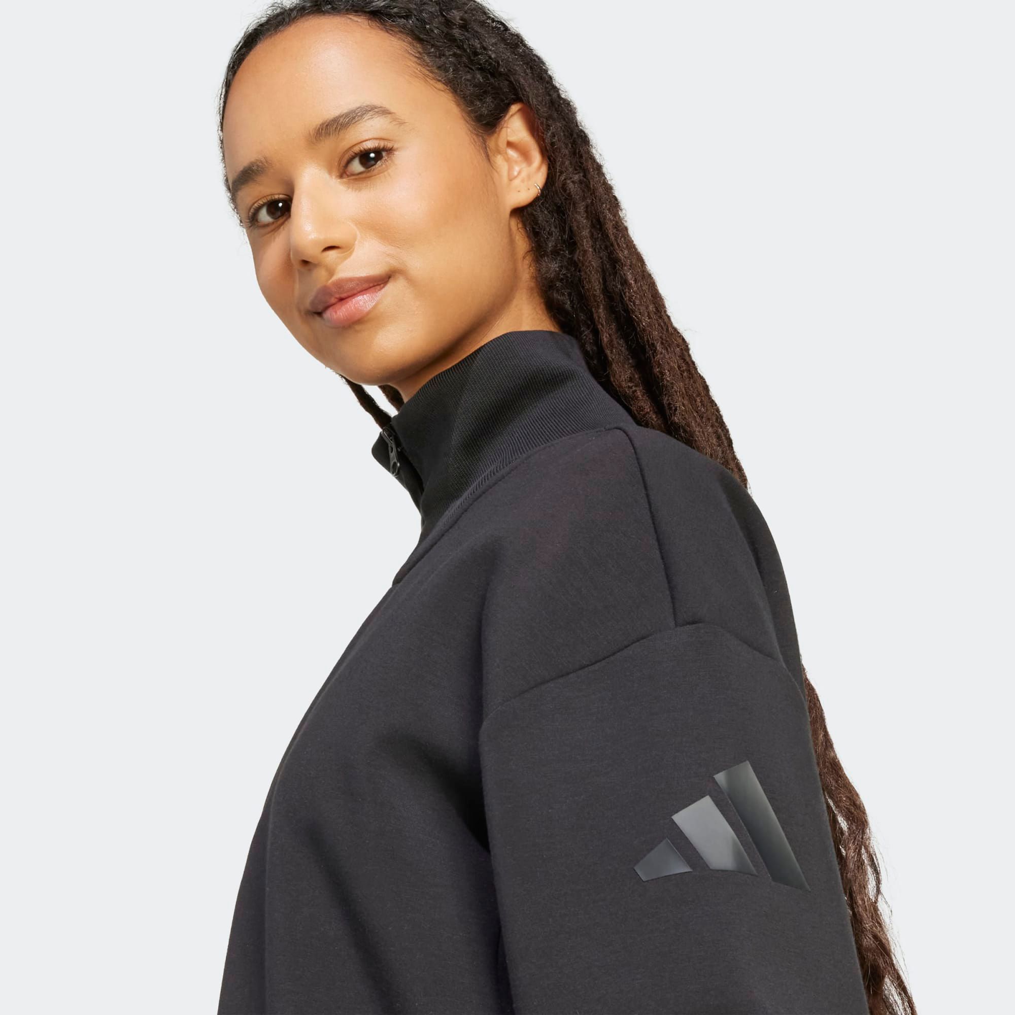 adidas Women's Soft Lux Quarter-Zip product image