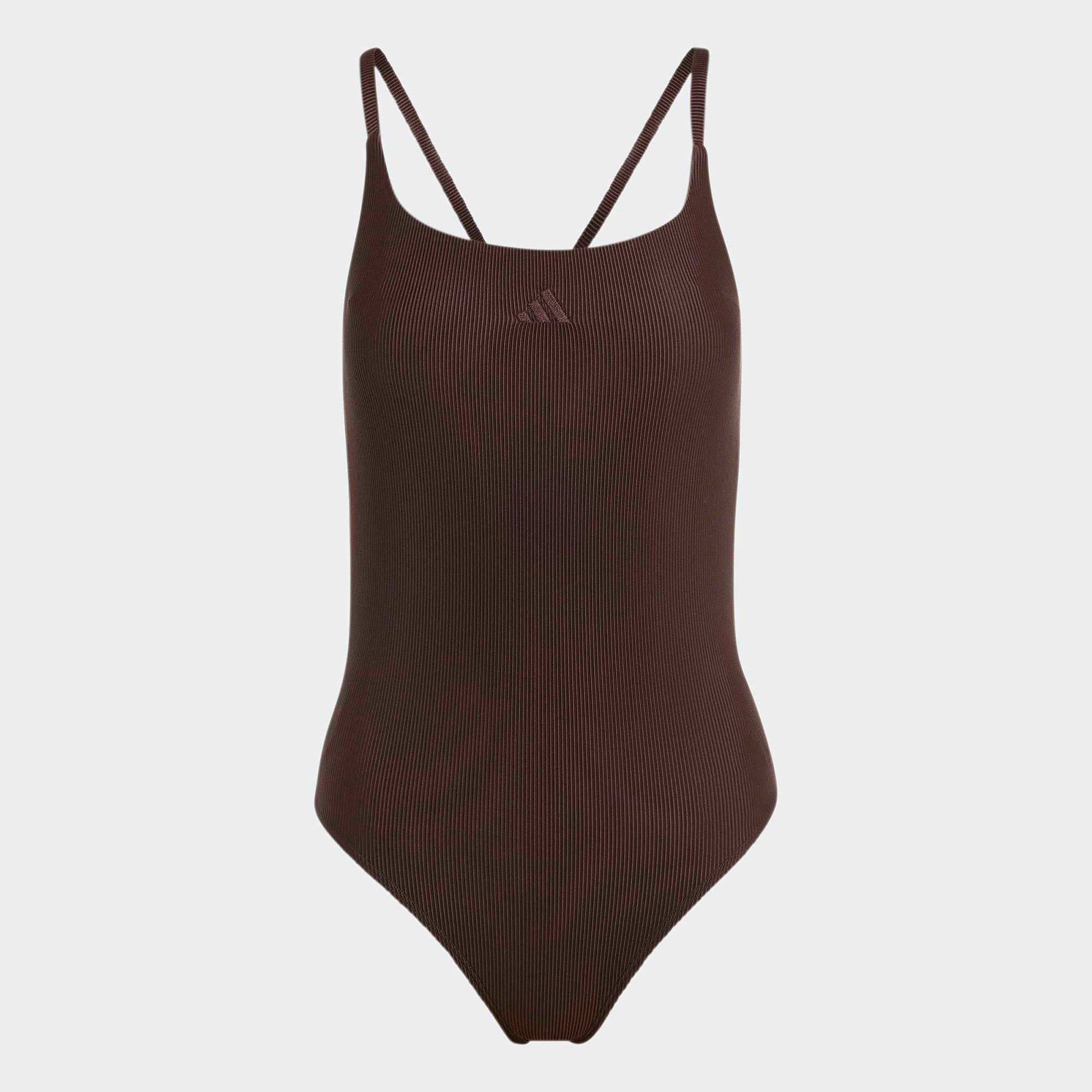 adidas Women's Iconisea Ribbed Padded Thin Straps Swimsuit product image