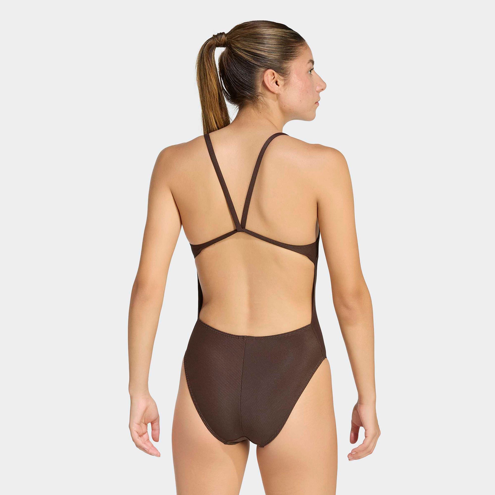 adidas Women's Iconisea Ribbed Padded Thin Straps Swimsuit product image