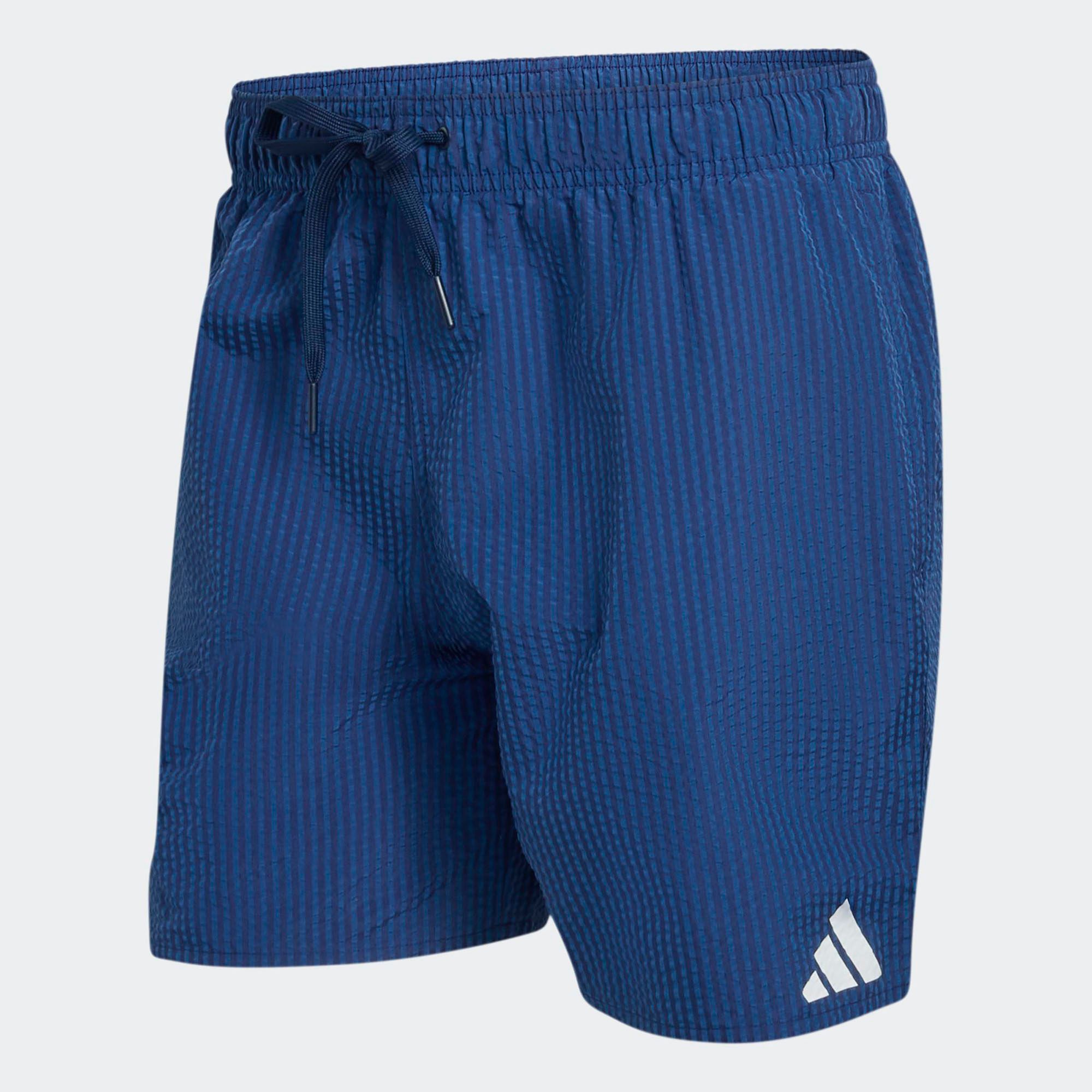 adidas Men's Seersucker Stripy Swim 5" Swim Trunks product image