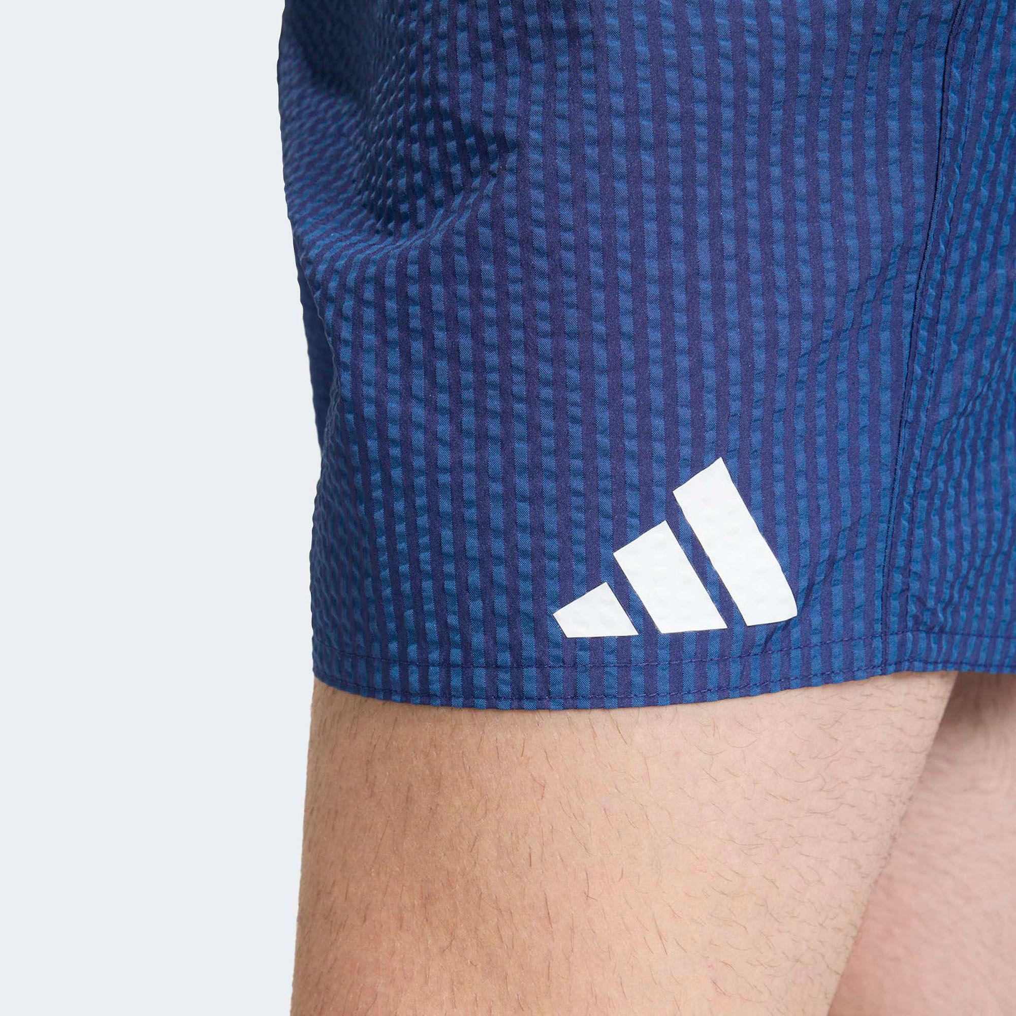 adidas Men's Seersucker Stripy Swim 5" Swim Trunks product image