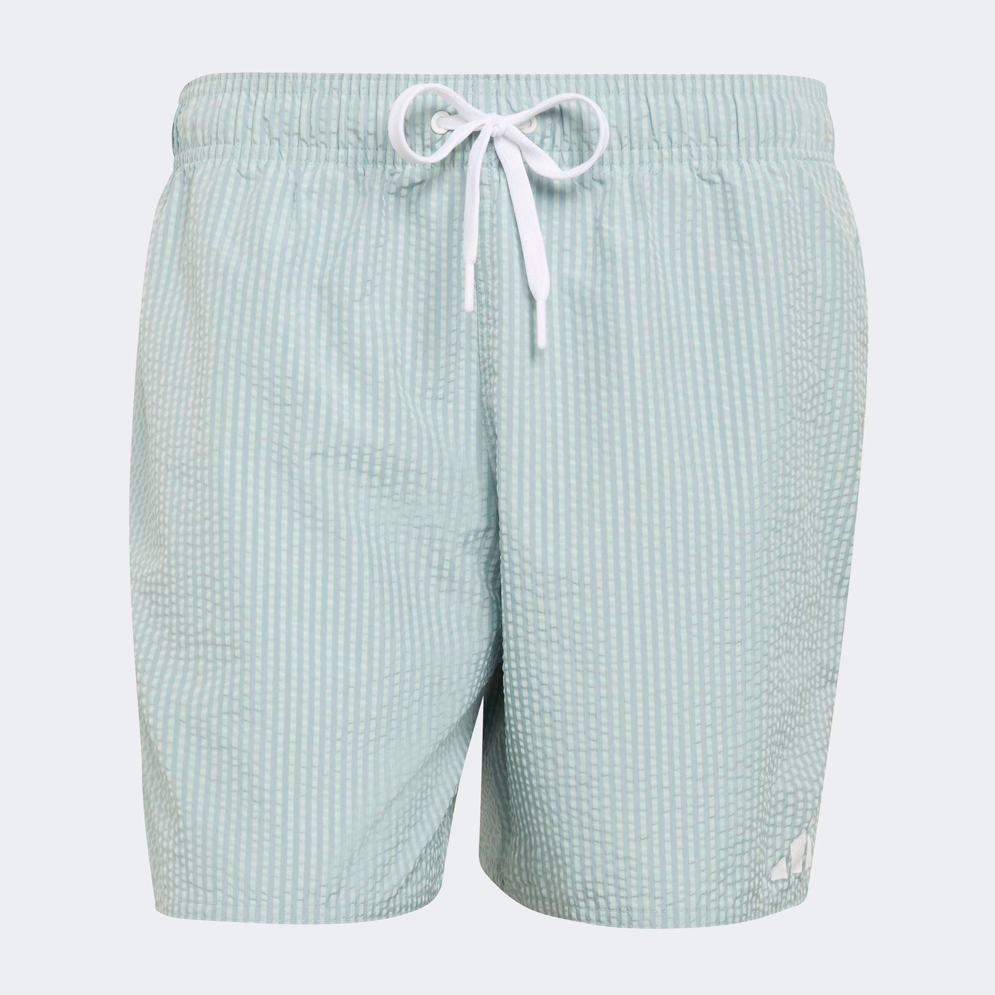 adidas Men's Seersucker Stripy Swim 5" Swim Trunks product image