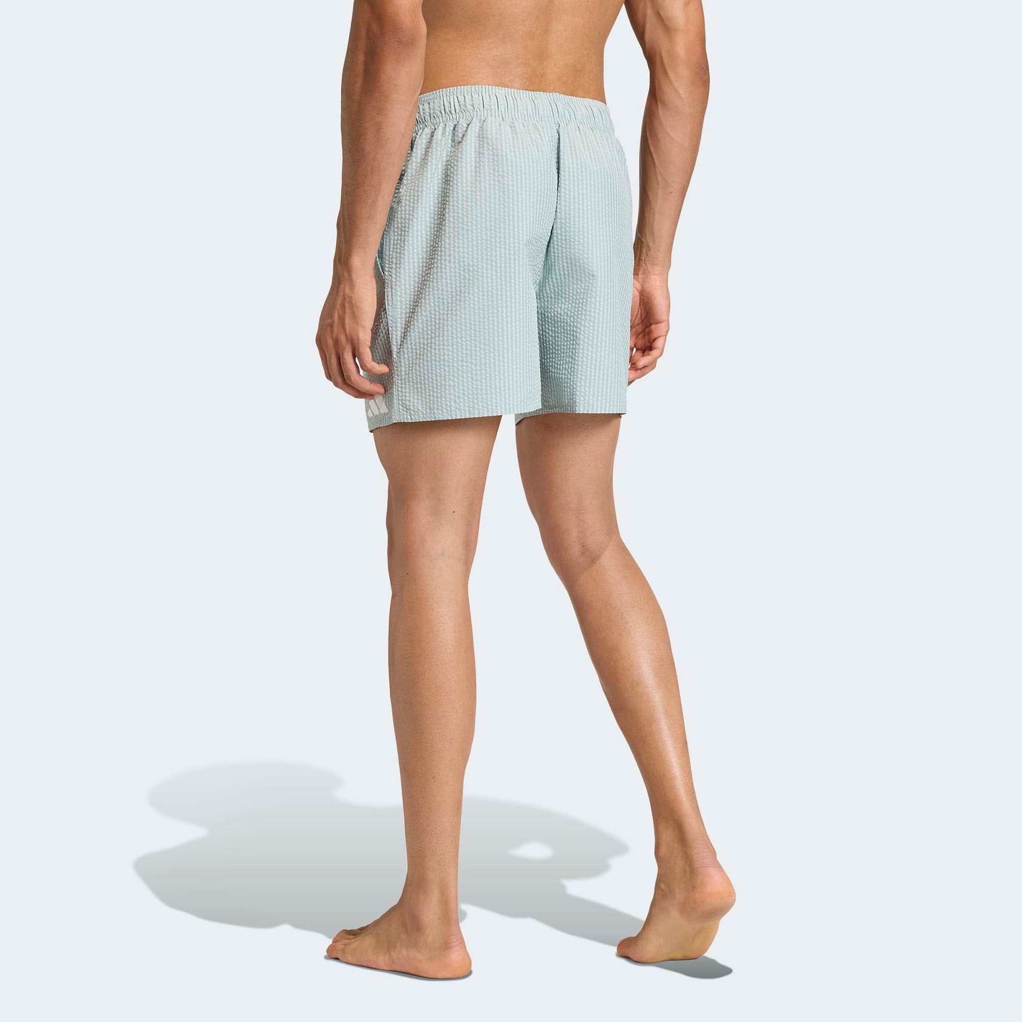 adidas Men's Seersucker Stripy Swim 5" Swim Trunks product image