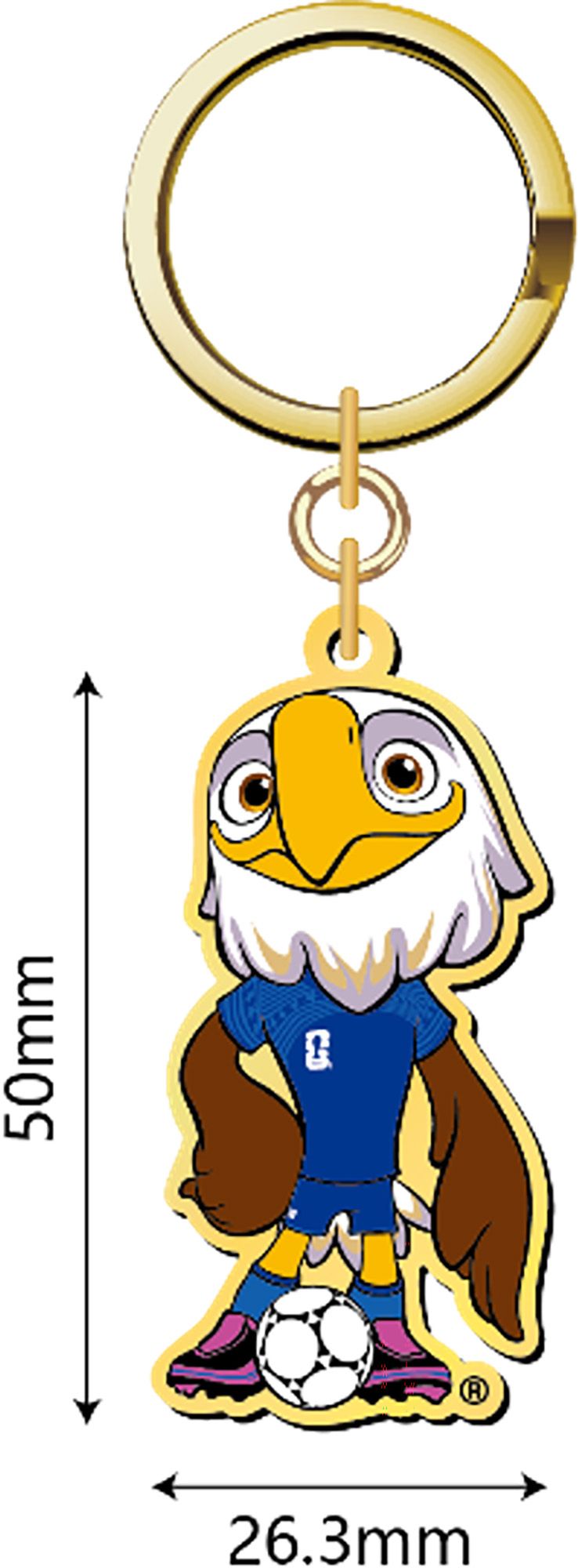 Wagon 2026 World Cup USA Mascot Keychain product image