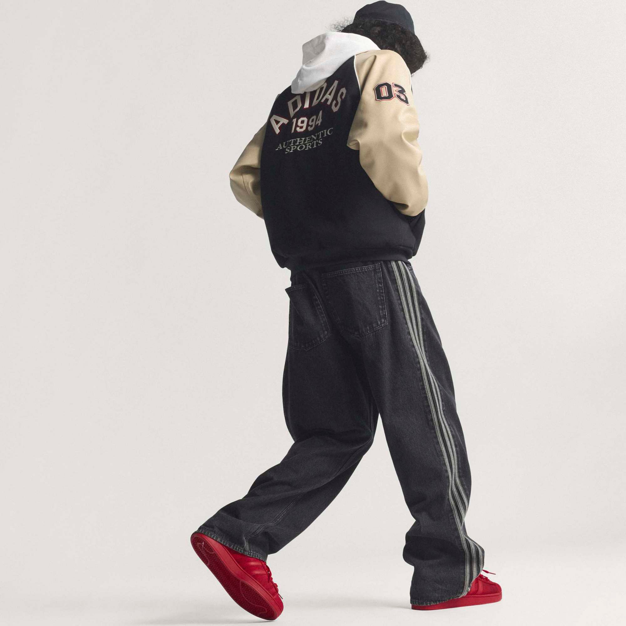 adidas Originals Men's Denim Firebird Pants product image