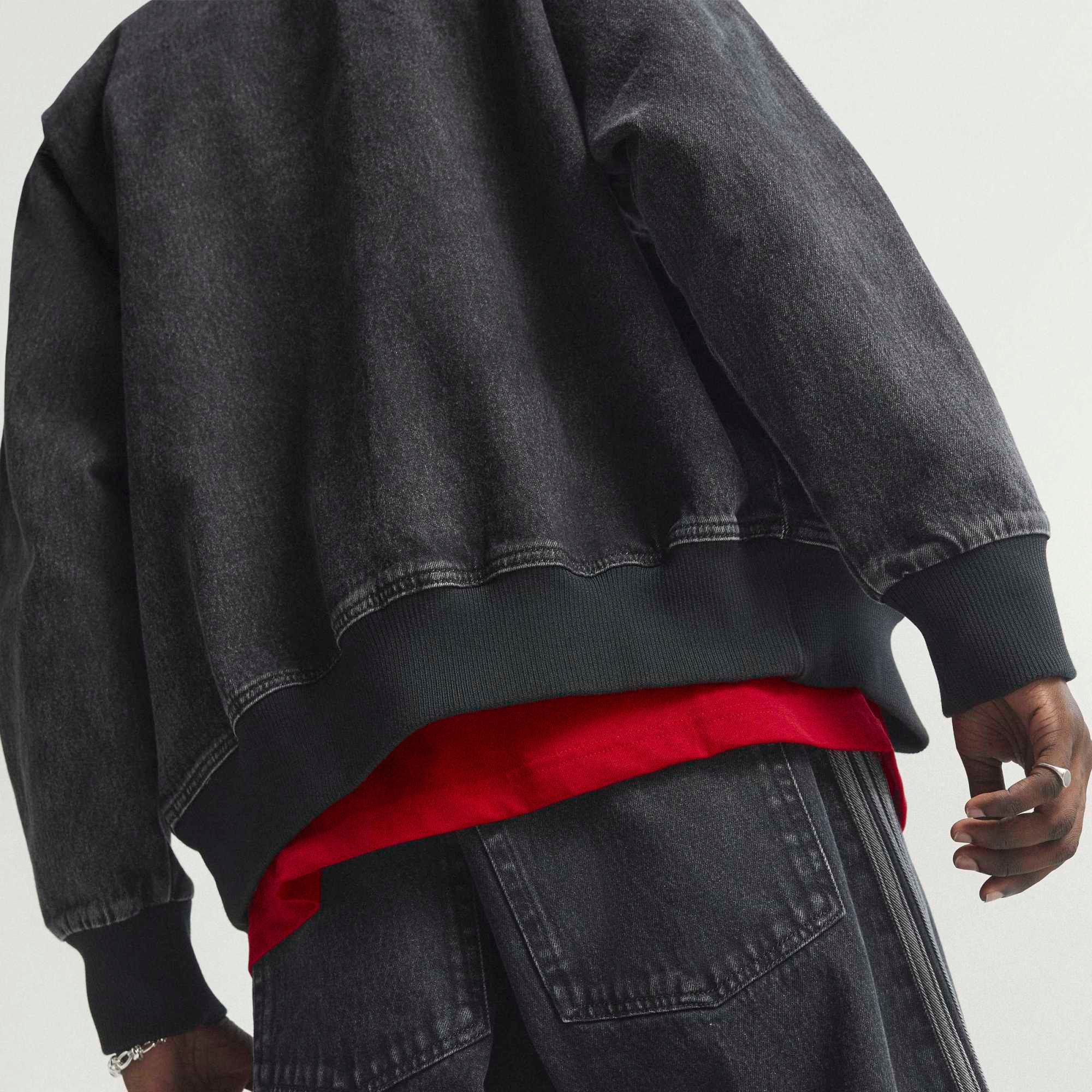 adidas Originals Men's Denim Firebird Jacket product image