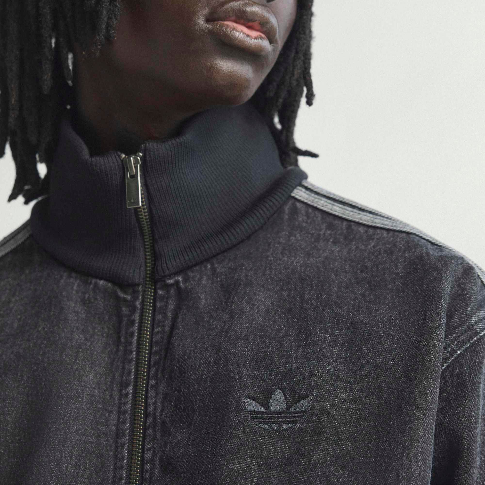 adidas Originals Men's Denim Firebird Jacket product image
