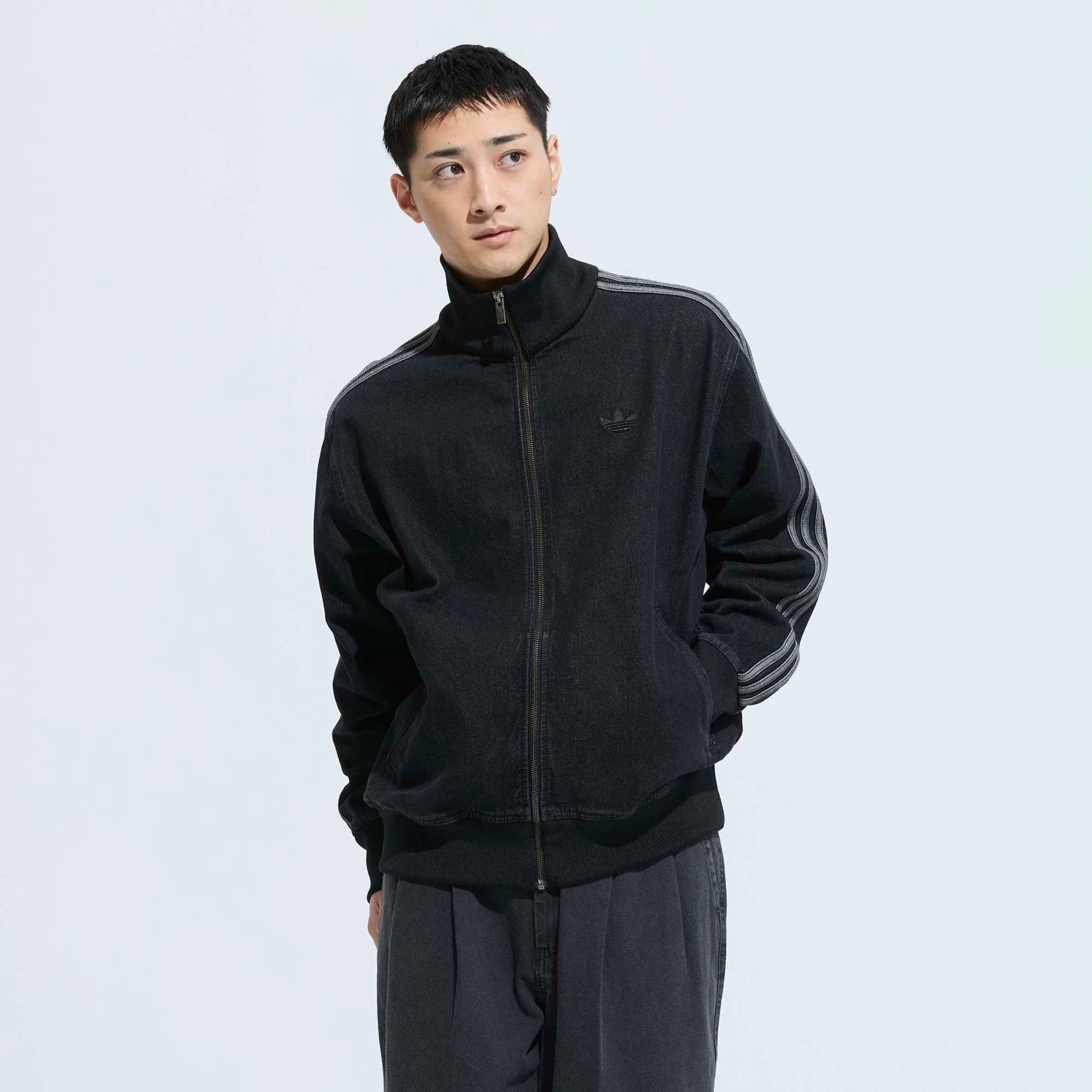 adidas Originals Men's Denim Firebird Jacket product image