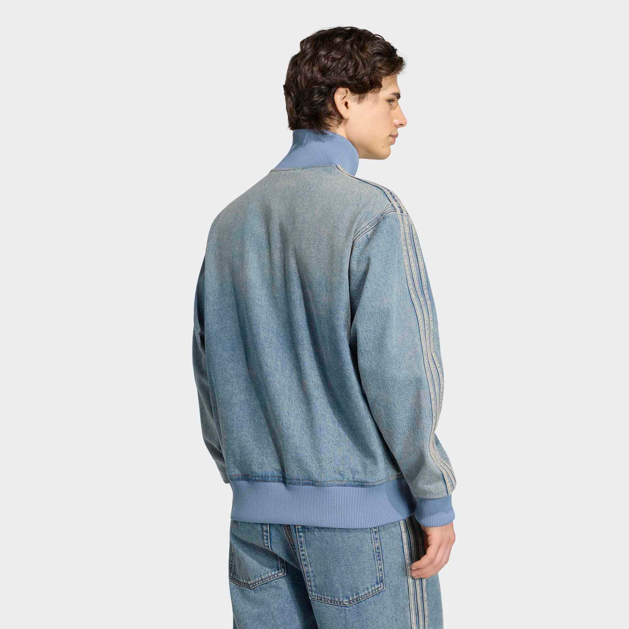 adidas Originals Men's Denim Firebird Jacket product image
