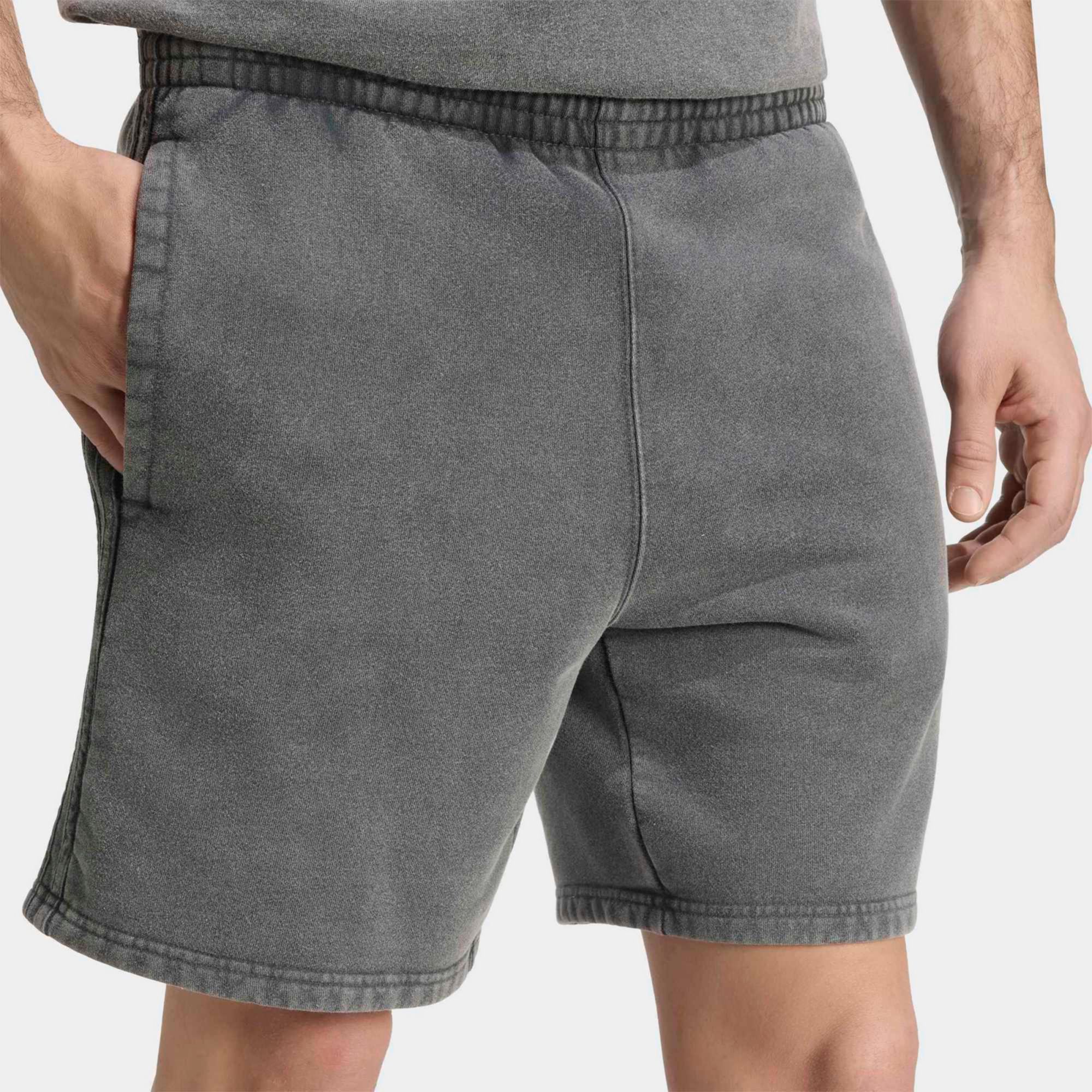 adidas Originals Men's Trefoil Essentials Washed 7-Inch Fleece Shorts product image
