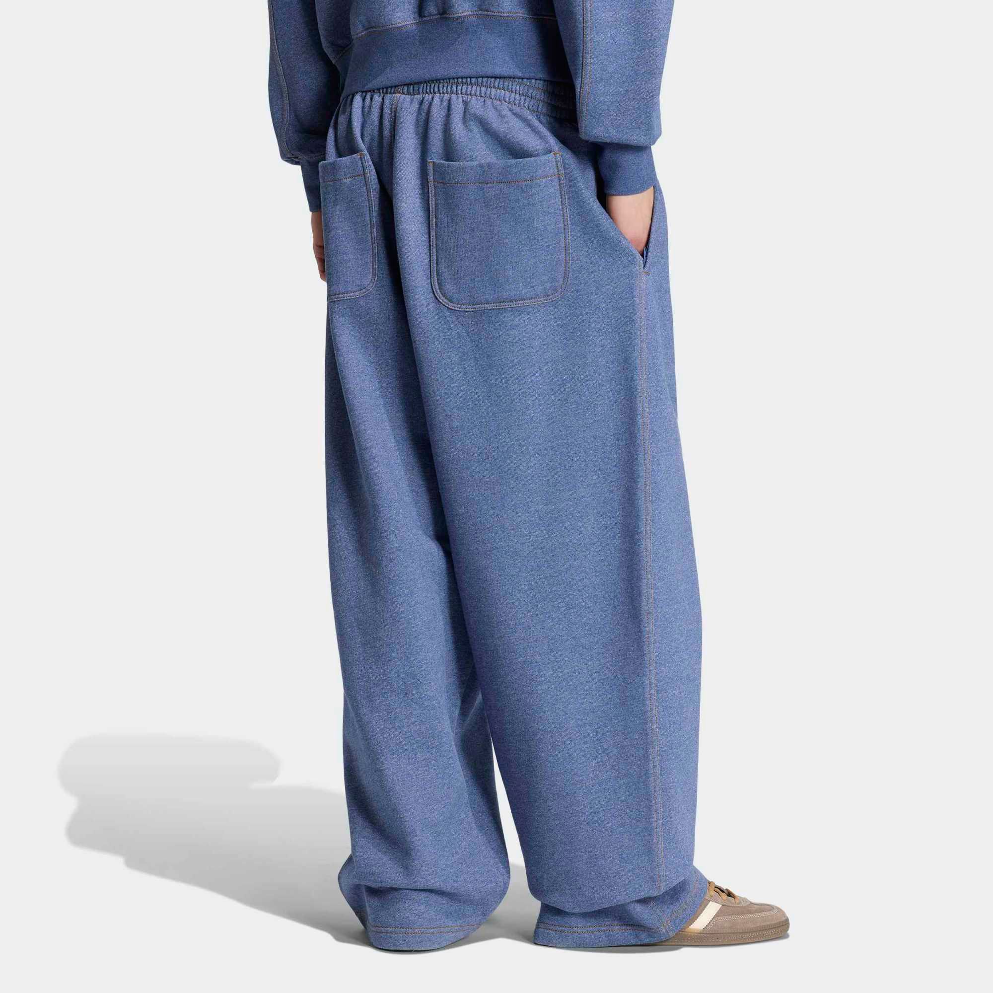 adidas Originals Men's Trefoil Essentials Melange Baggy Open Hem Joggers product image