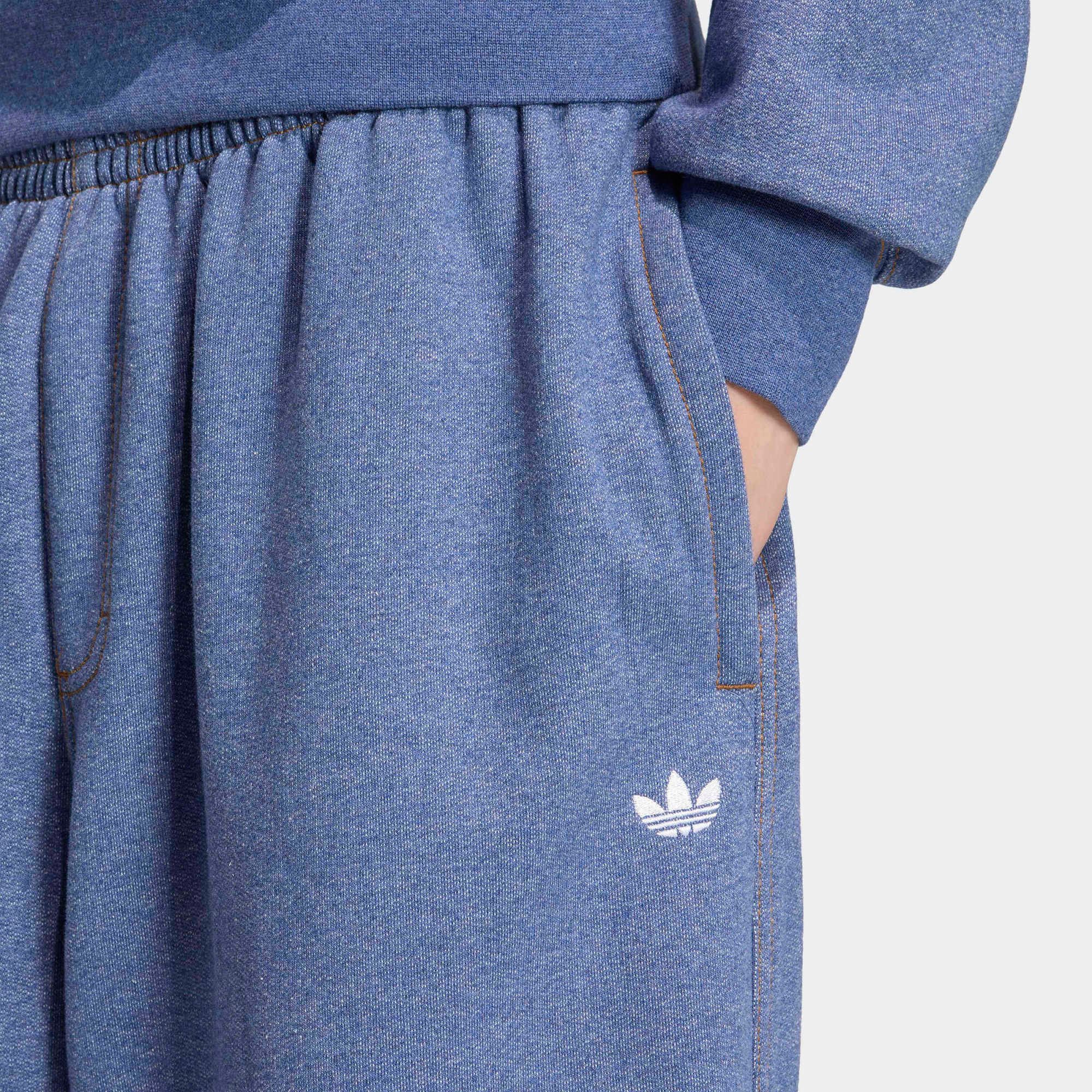 adidas Originals Men's Trefoil Essentials Melange Baggy Open Hem Joggers product image