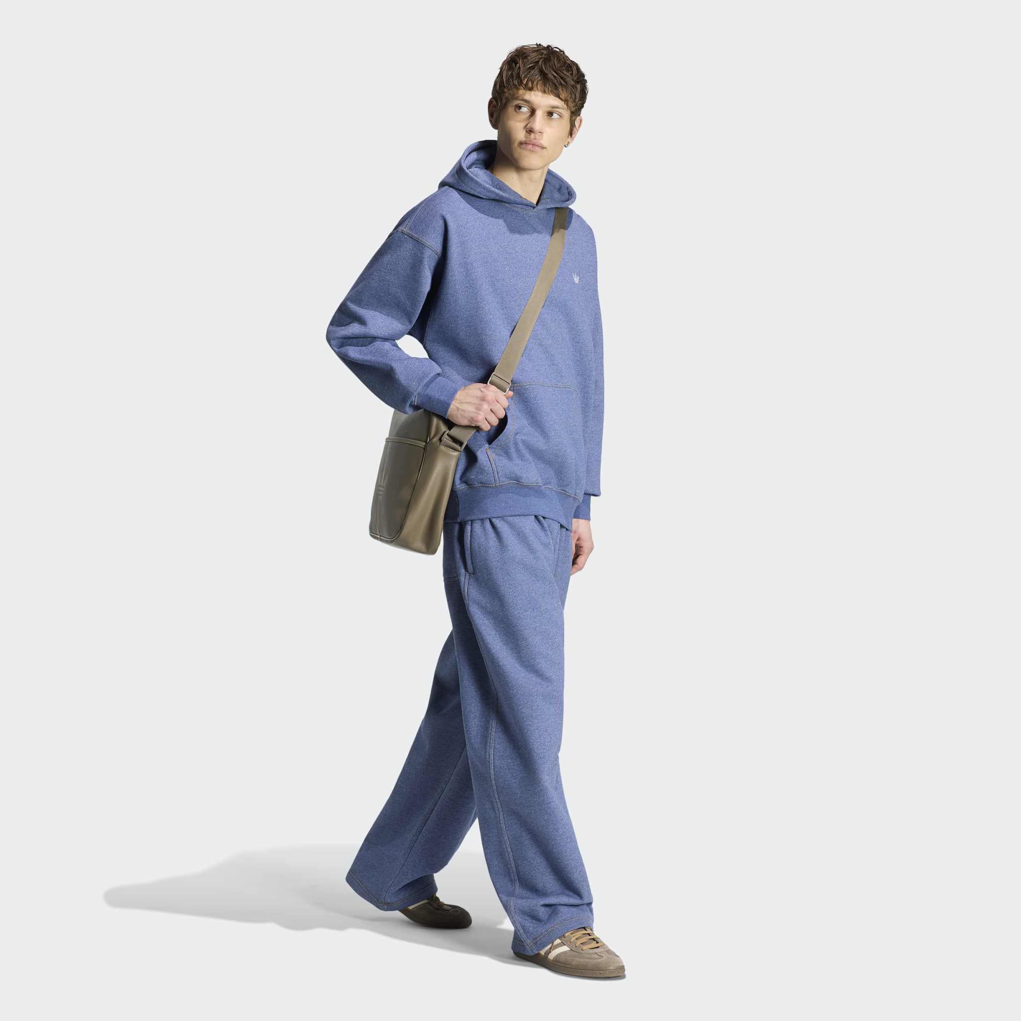 adidas Originals Men's Trefoil Essentials Melange Baggy Open Hem Joggers product image
