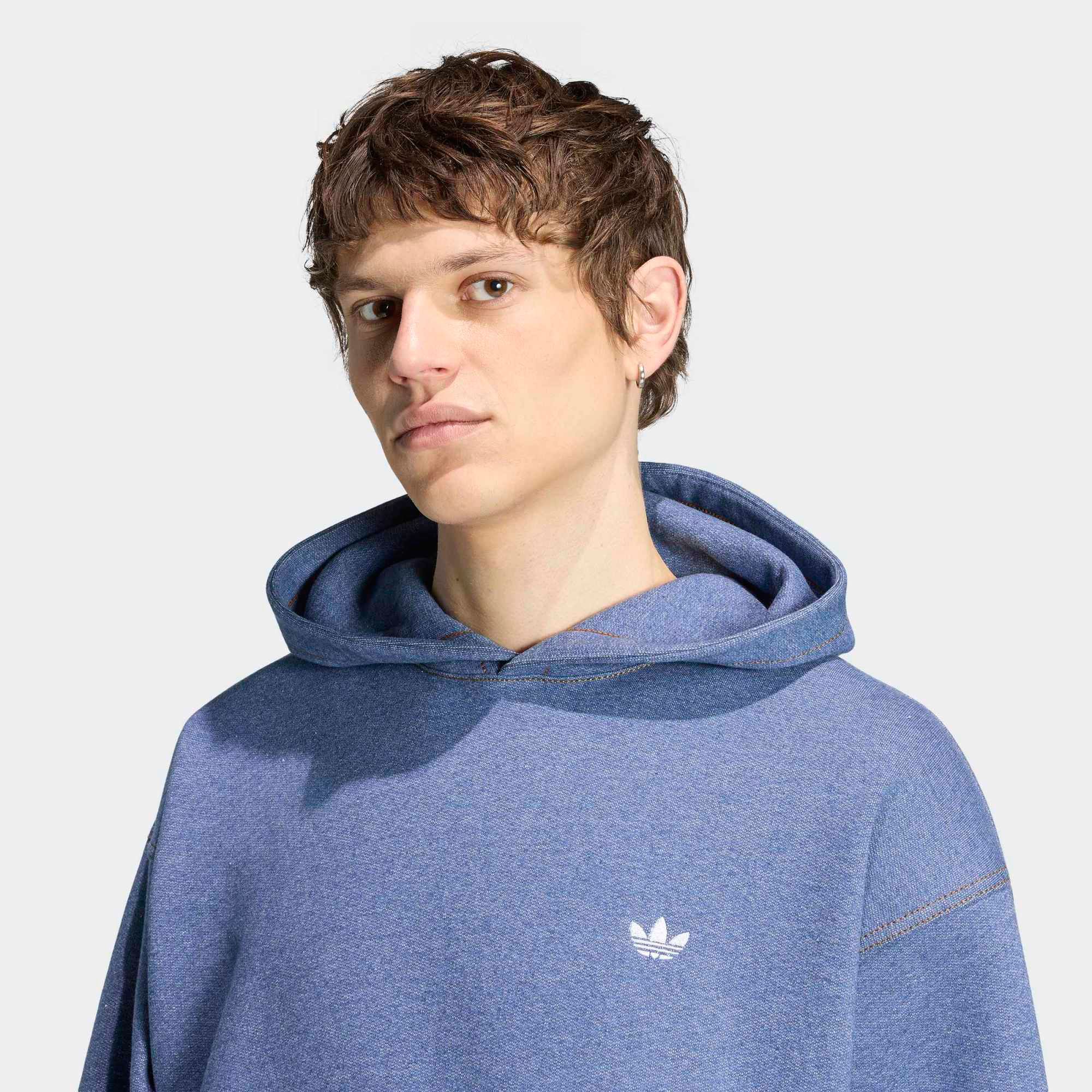 adidas Originals Men's Trefoil Essentials Melange Loose Hoodie product image