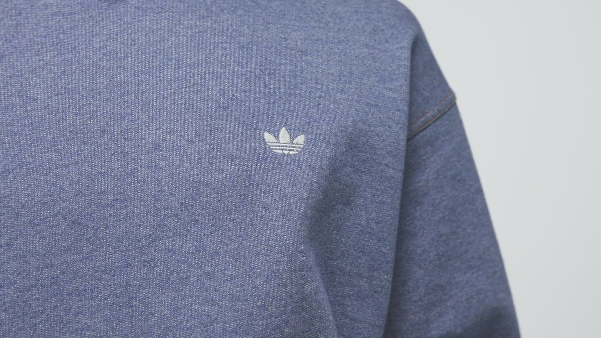 adidas Originals Men's Trefoil Essentials Melange Loose Hoodie product