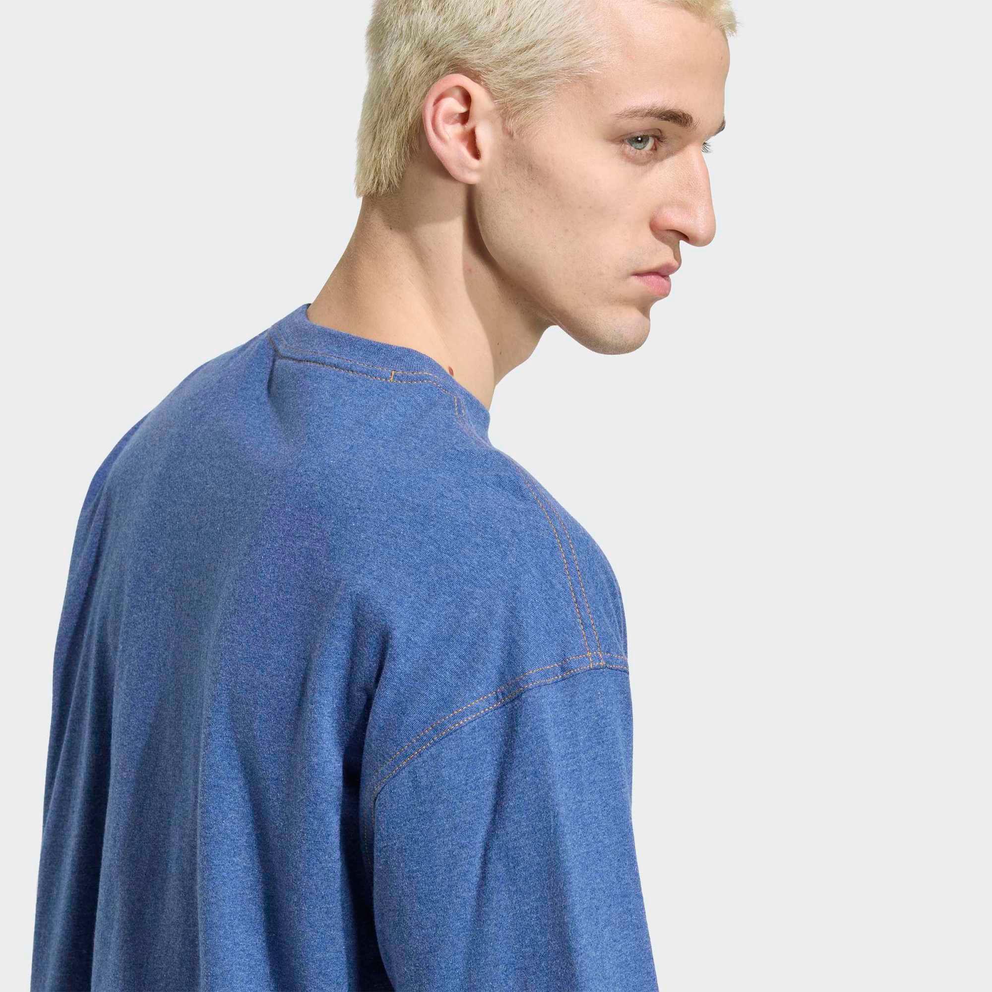 adidas Originals Men's Trefoil Essentials Melange Loose Cropped Tee product image