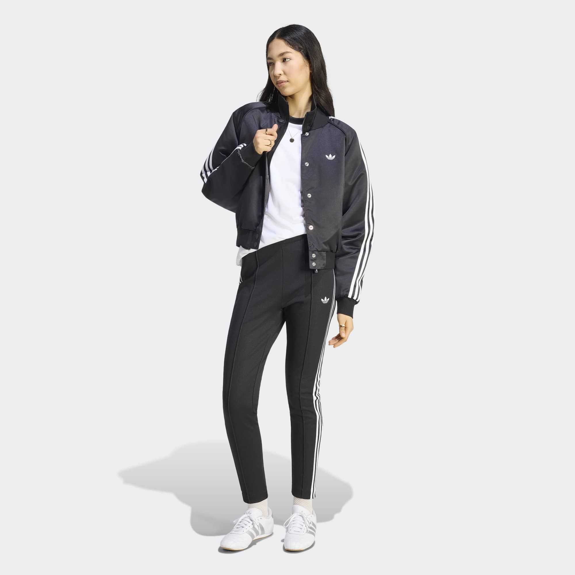 adidas Originals Women's Satin SST Bomber Jacket product image