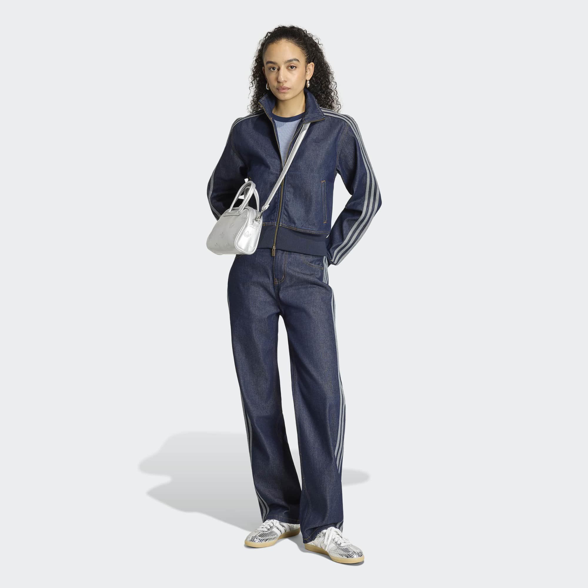 adidas Originals Women's Firebird Denim Track Top product image