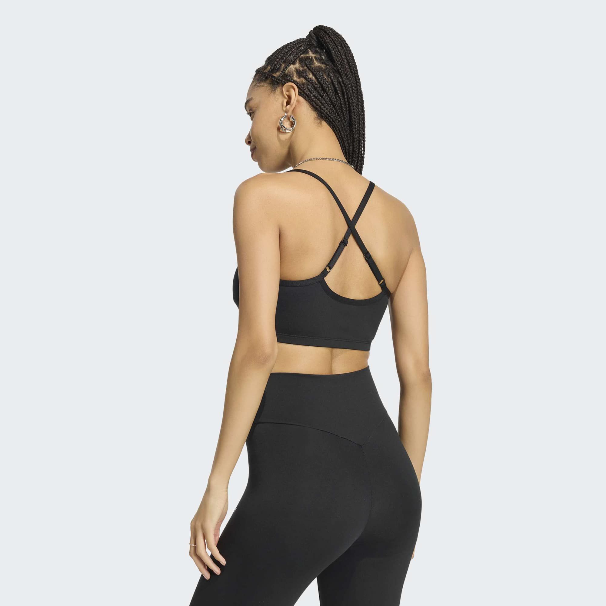 adidas Originals Women's Essentials 3 Stripes Polyester Bralette product image