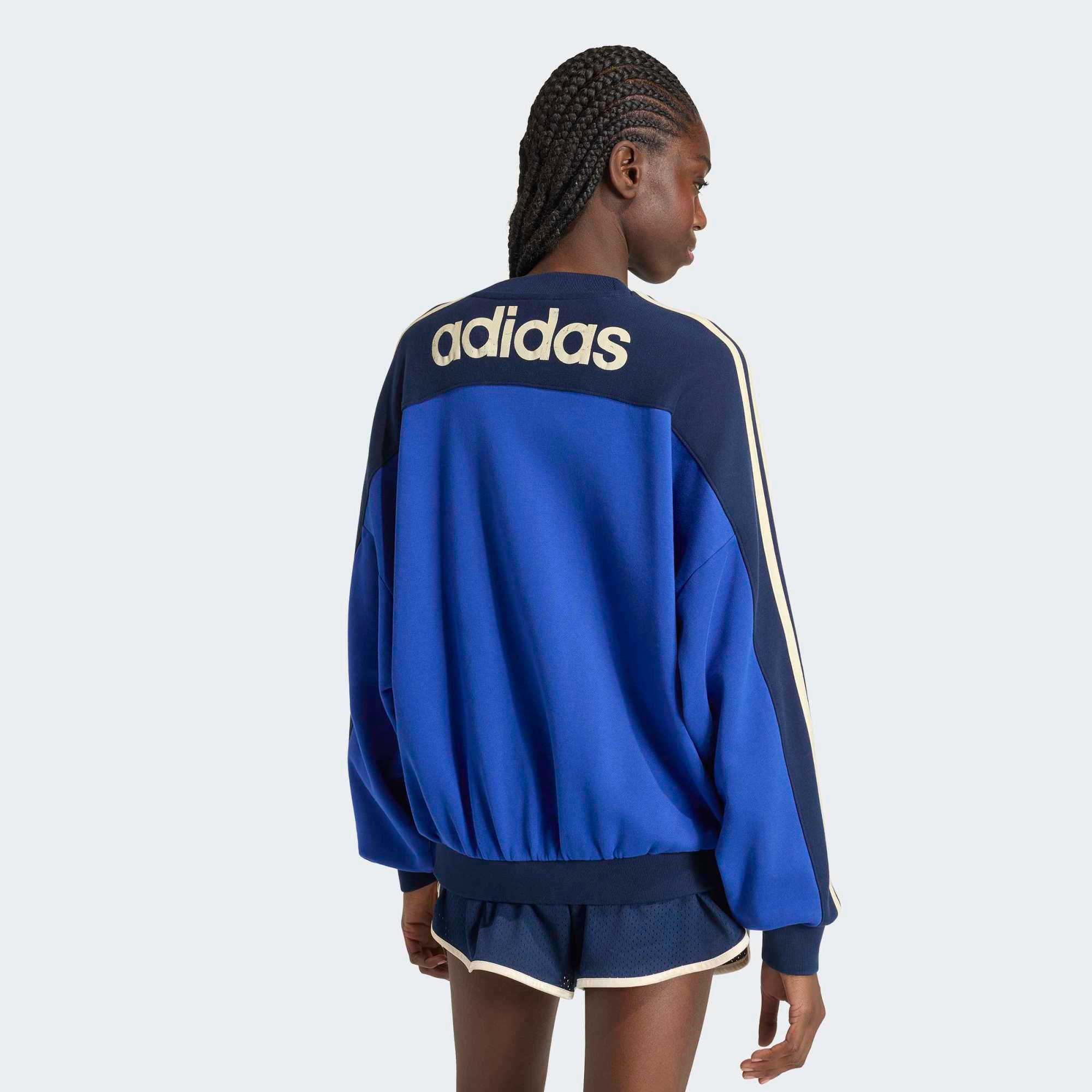 adidas Originals Women's Garment Washed Graphic Crew Sweatshirt product image