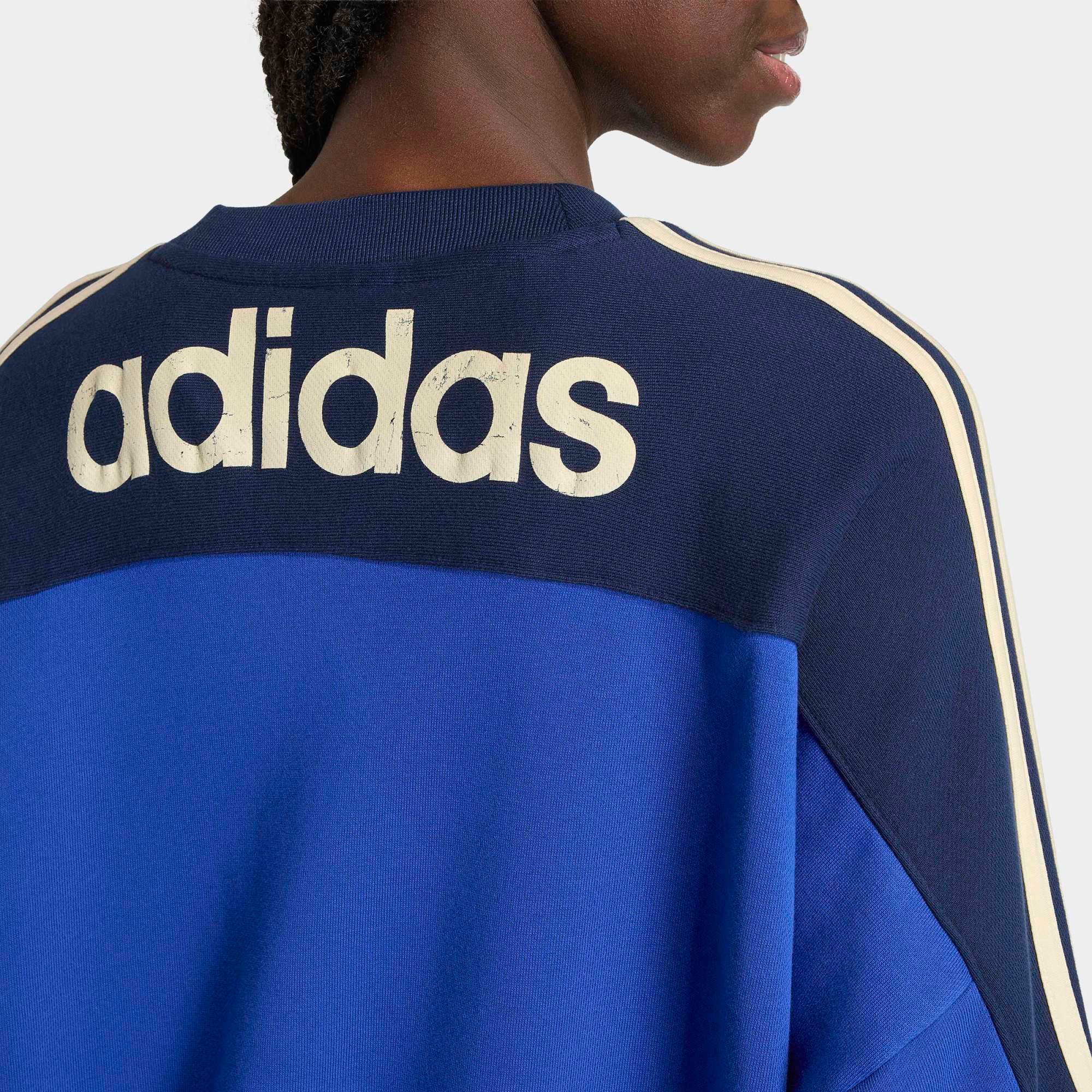 adidas Originals Women's Garment Washed Graphic Crew Sweatshirt product image