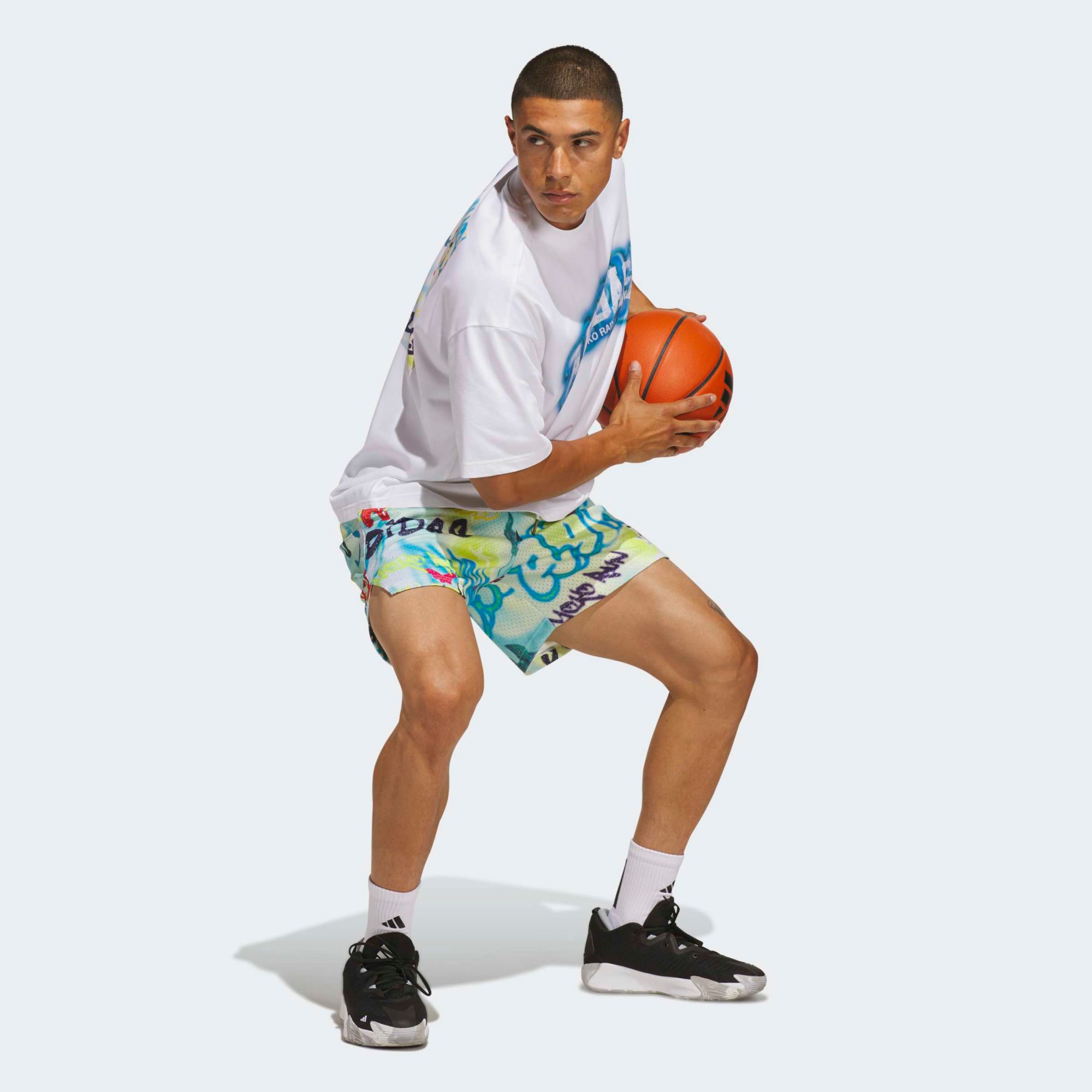 adidas Men's Ryoko Rain Graffiti Graphic Tee | Dick's Sporting Goods