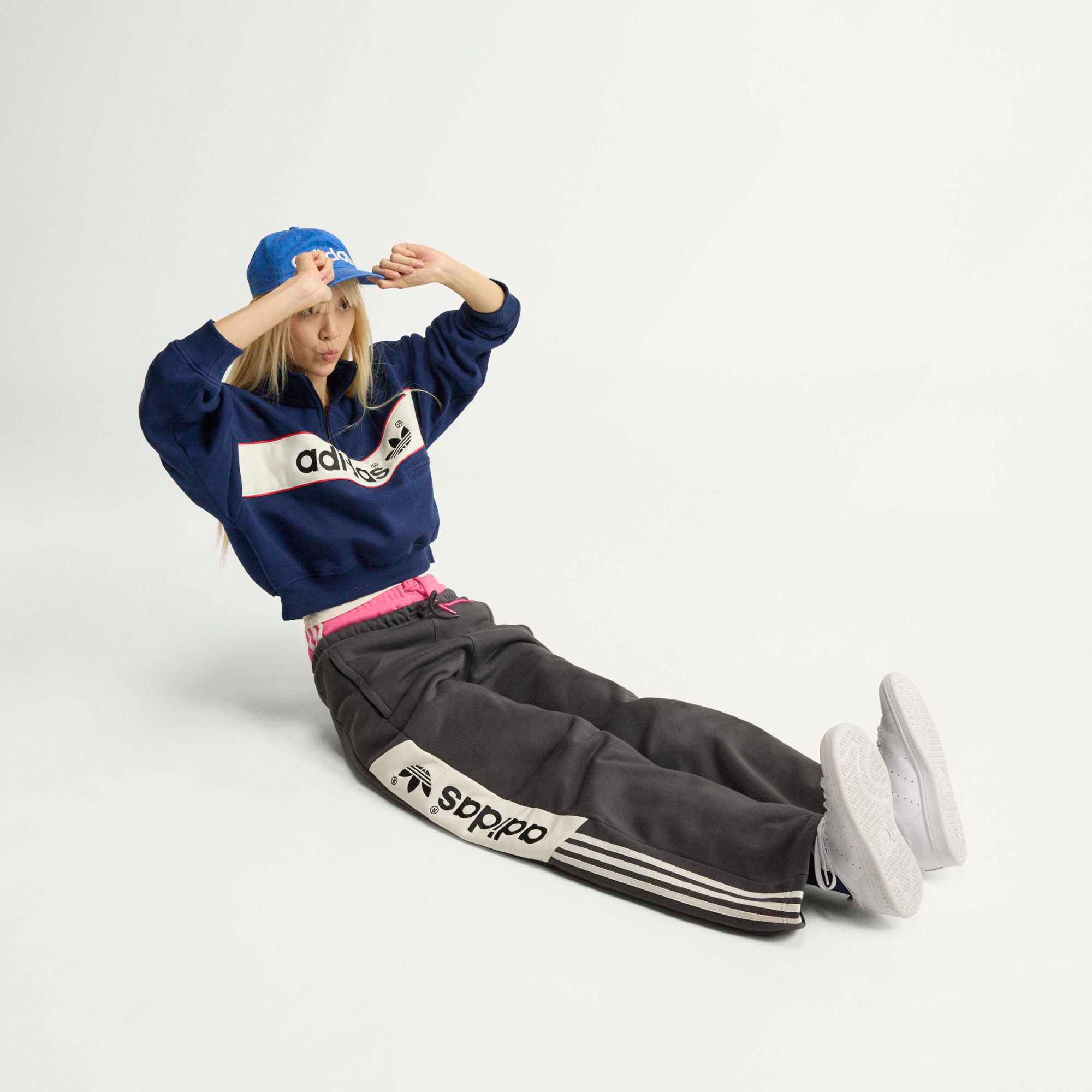 adidas Originals Women's adiSignature NY Quarter Zip Sweatshirt product image