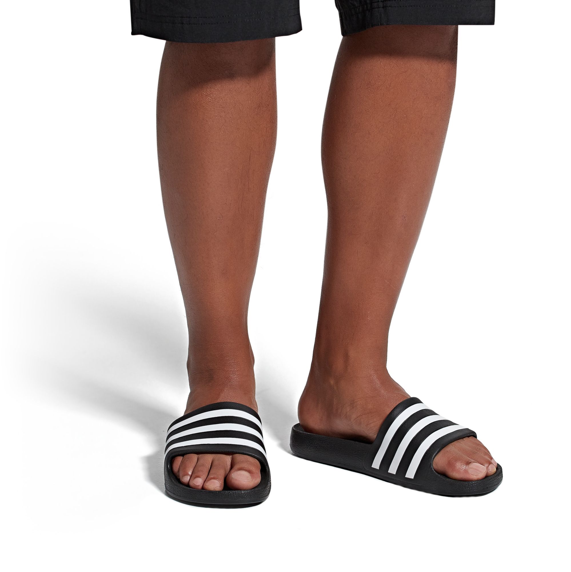 men's adidas swim aqualette slides