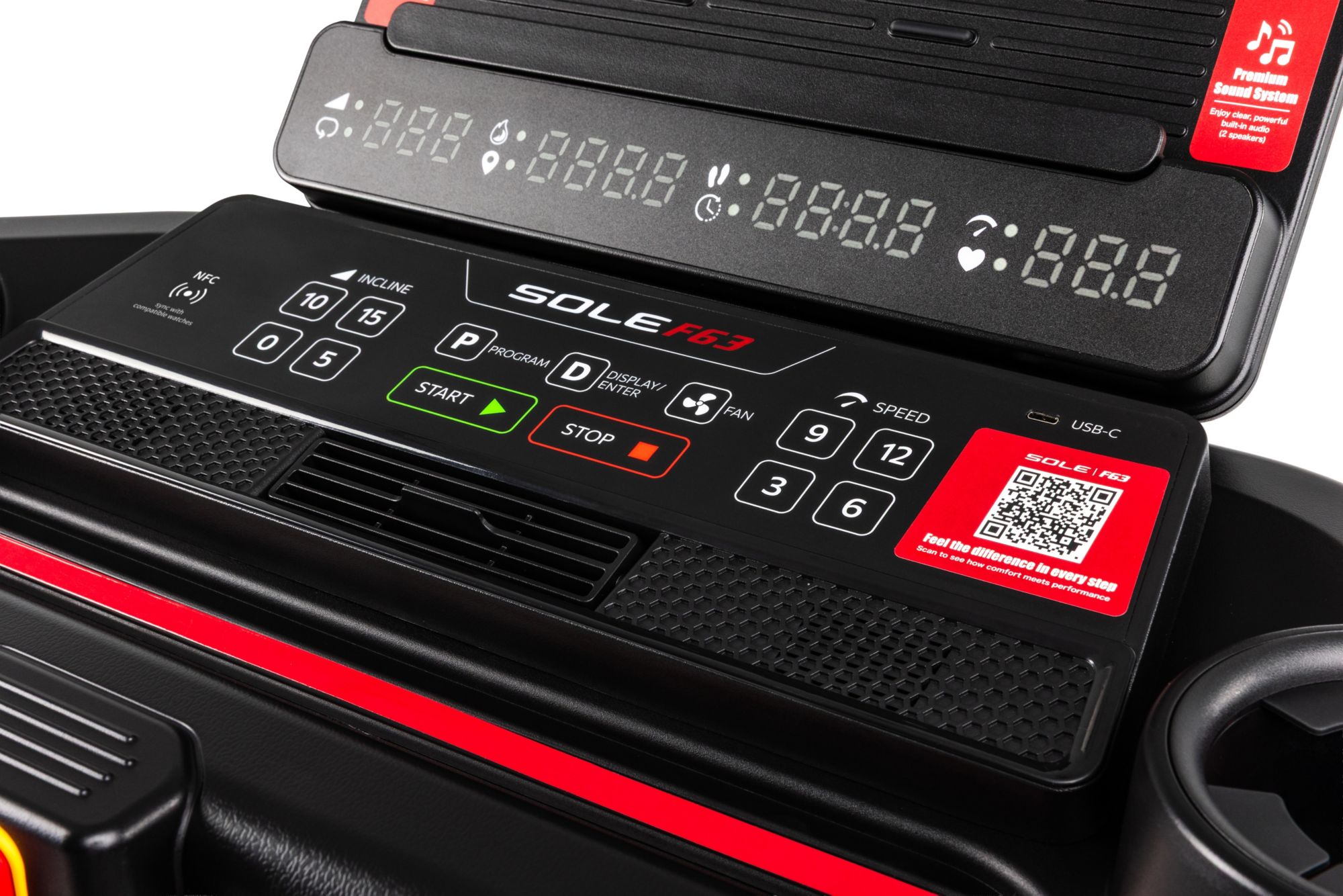 Sole F63 Treadmill product image