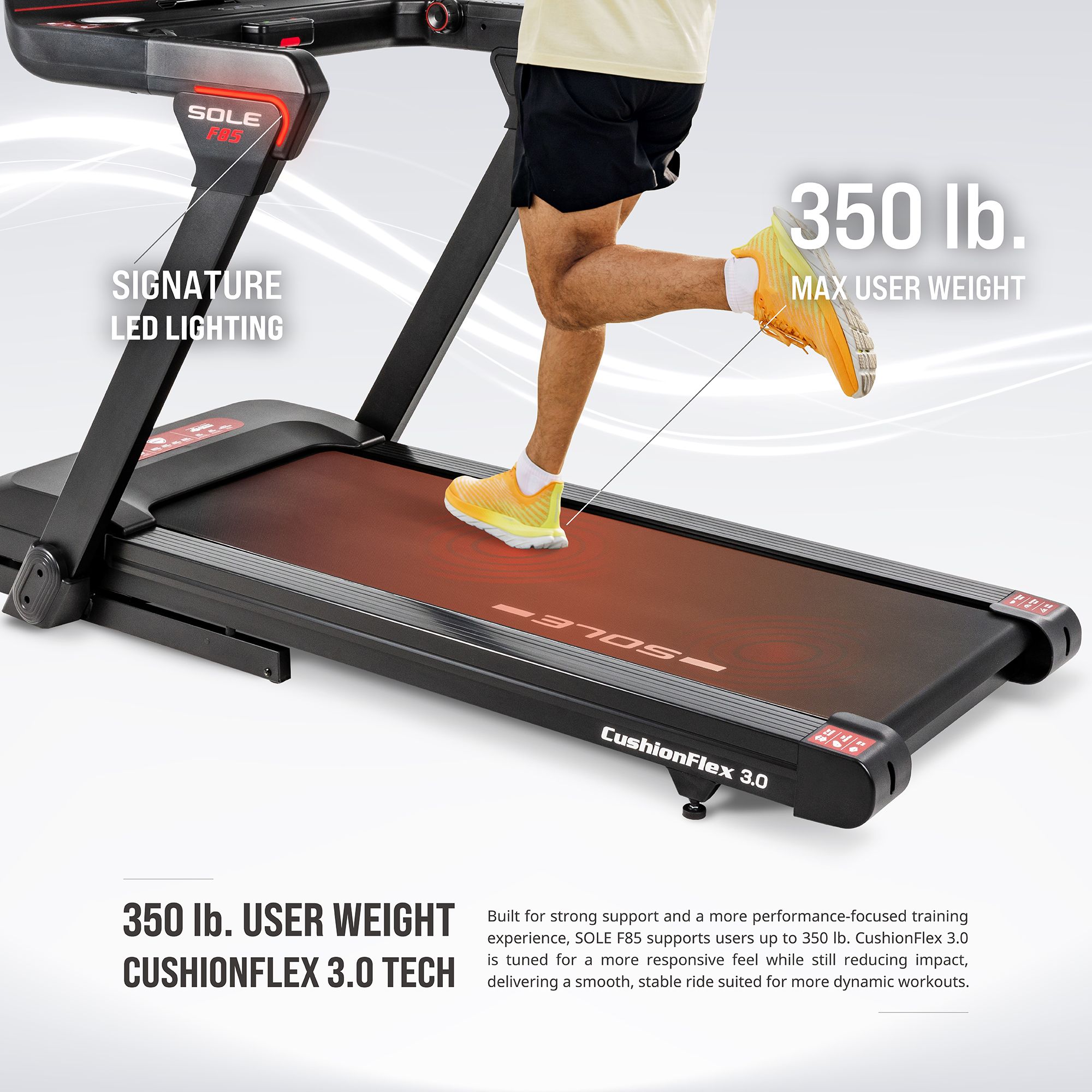 Sole F85 Treadmill product image