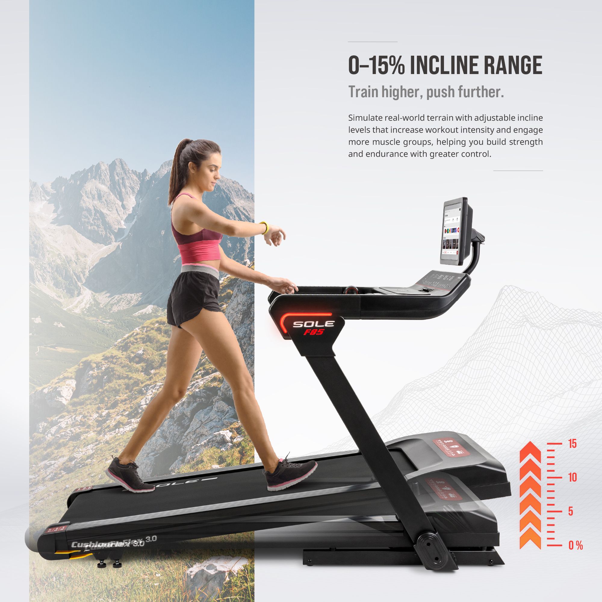 Sole F85 Treadmill product image
