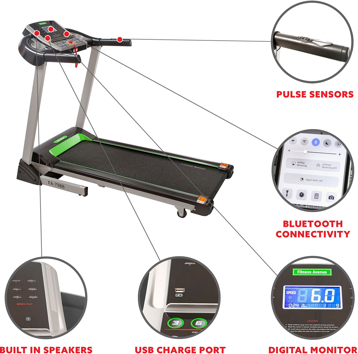 Fitness Avenue FA-7966 Treadmill product image