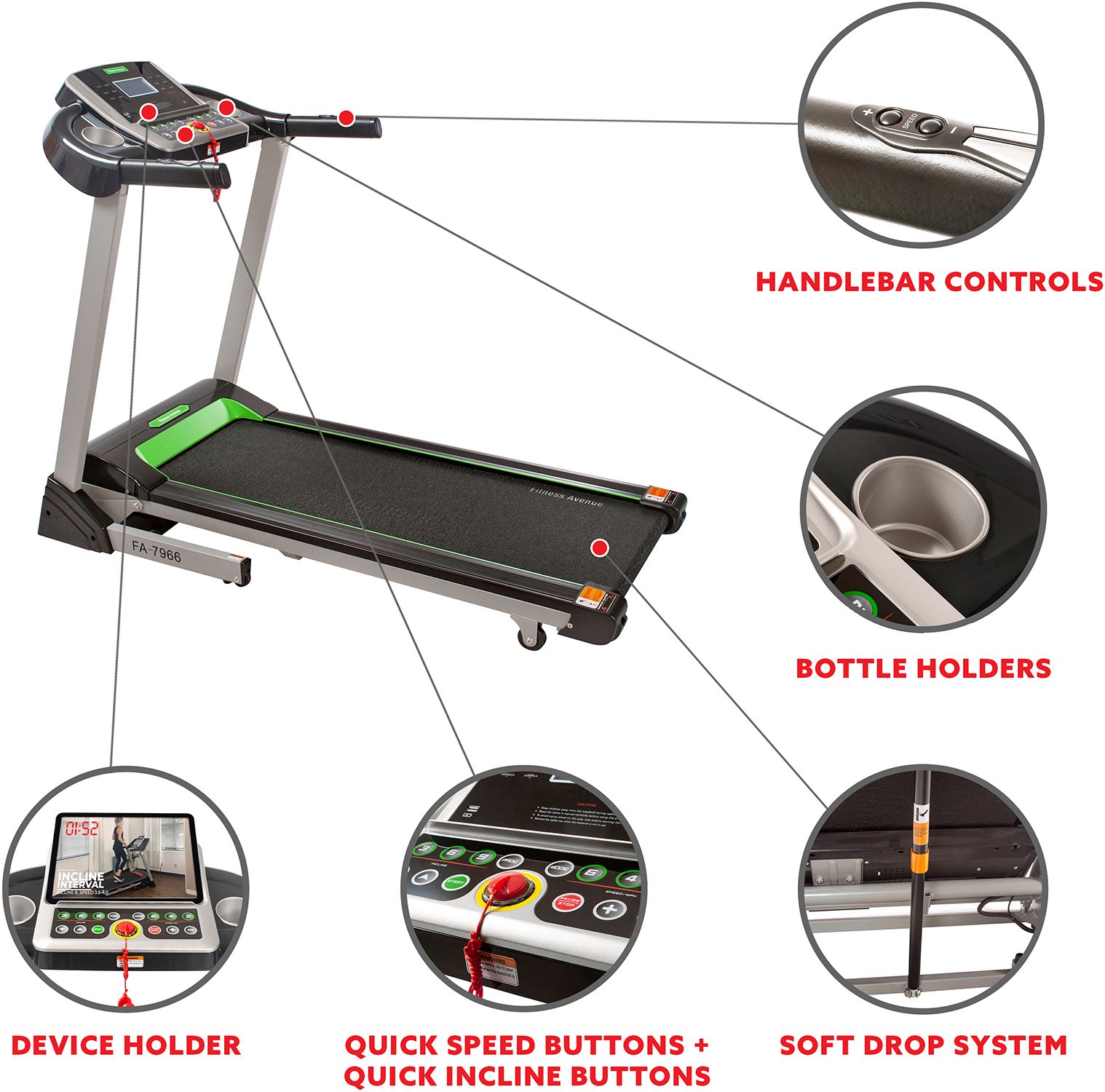 Fitness Avenue FA-7966 Treadmill product image