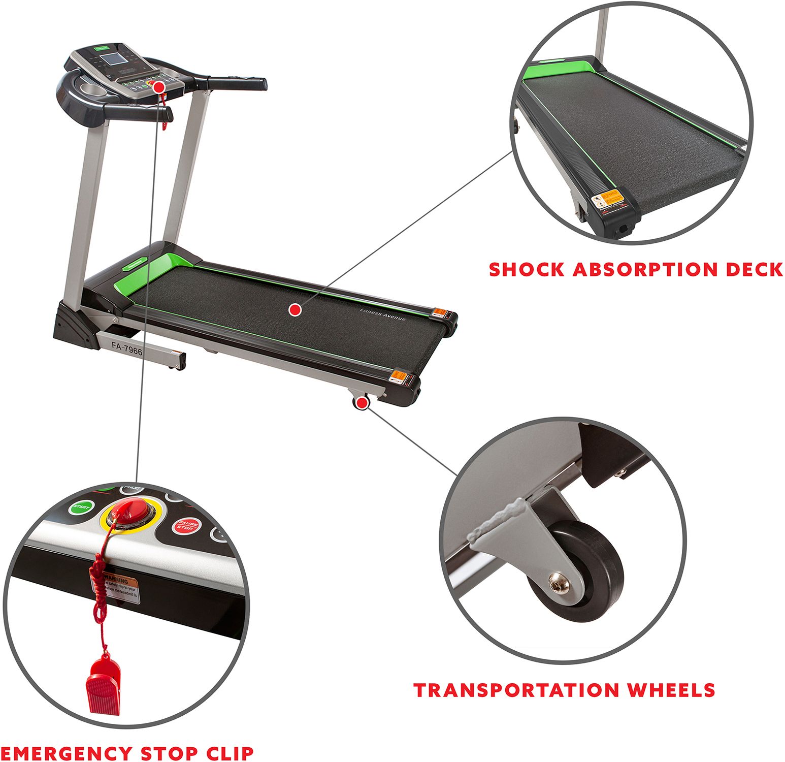 Fitness Avenue FA-7966 Treadmill product image