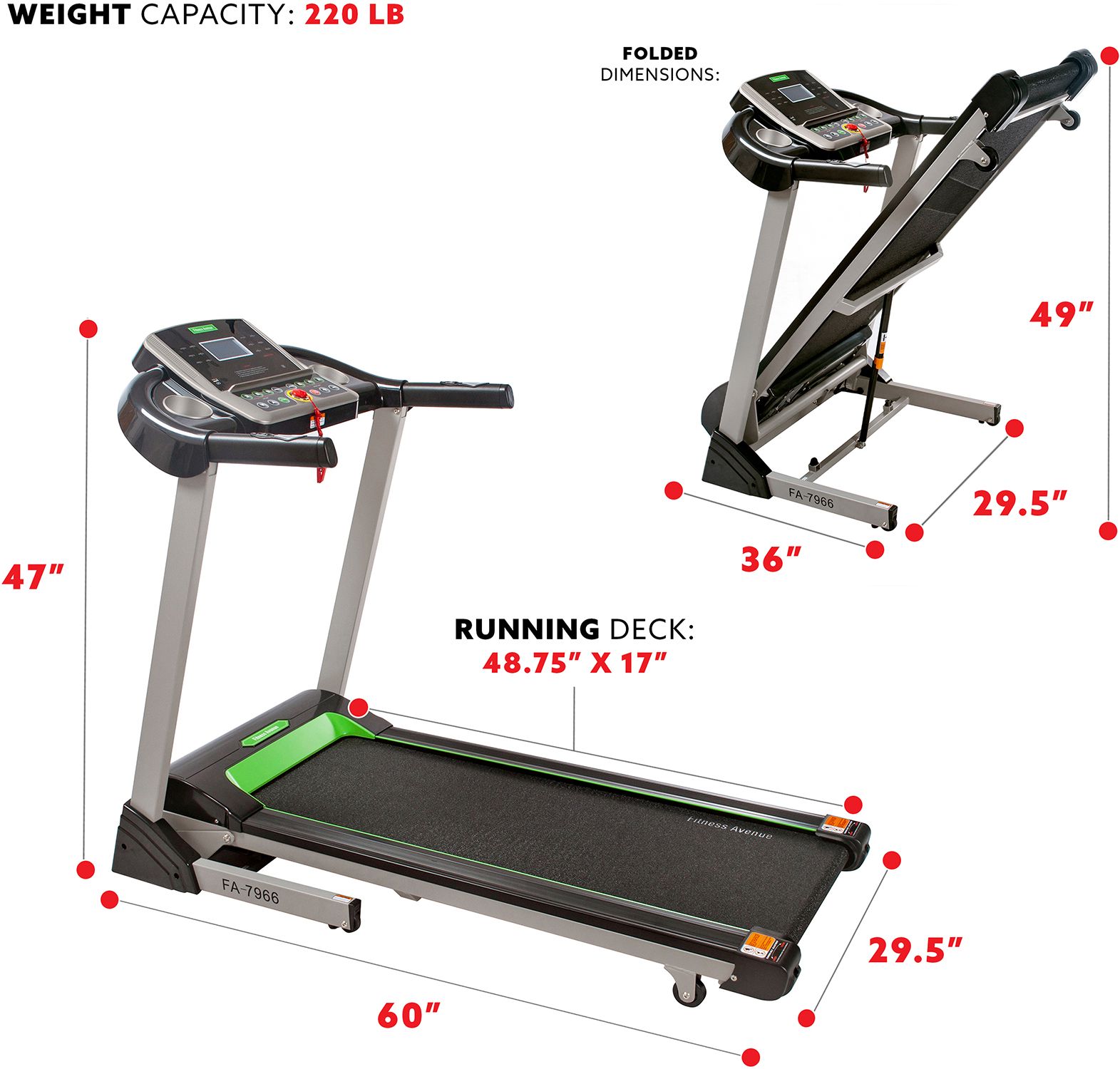 Fitness Avenue FA-7966 Treadmill product image