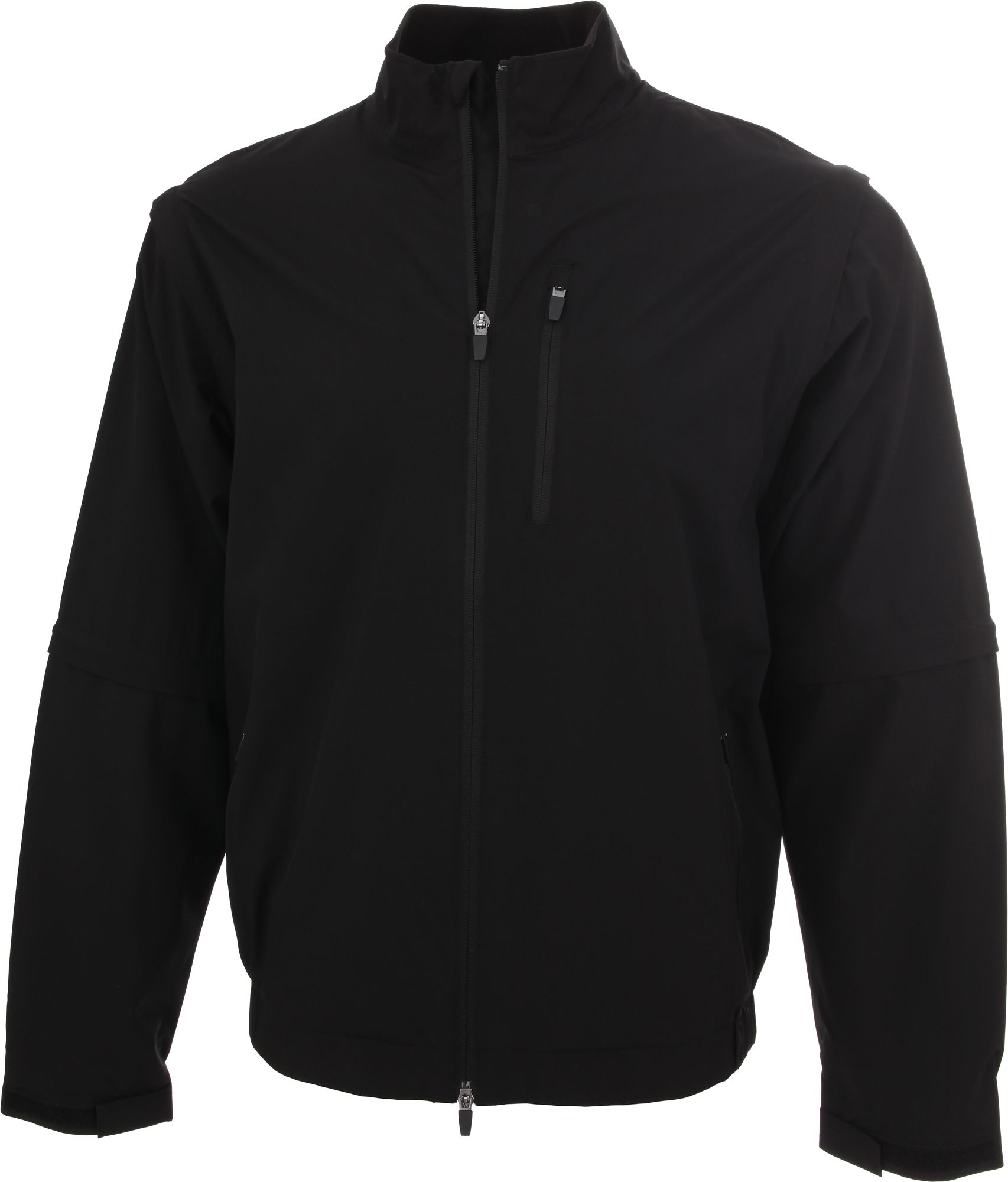 mens black golf jacket