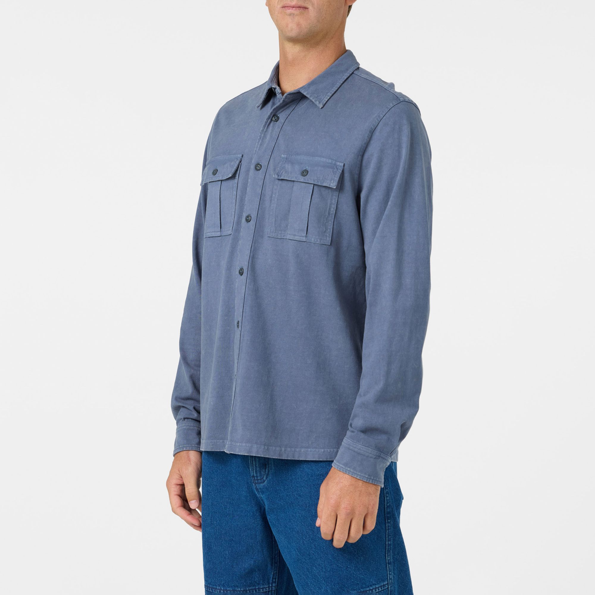 O'Neill Men's O'Riginals Knit Button Front Long Sleeve Shirt product image