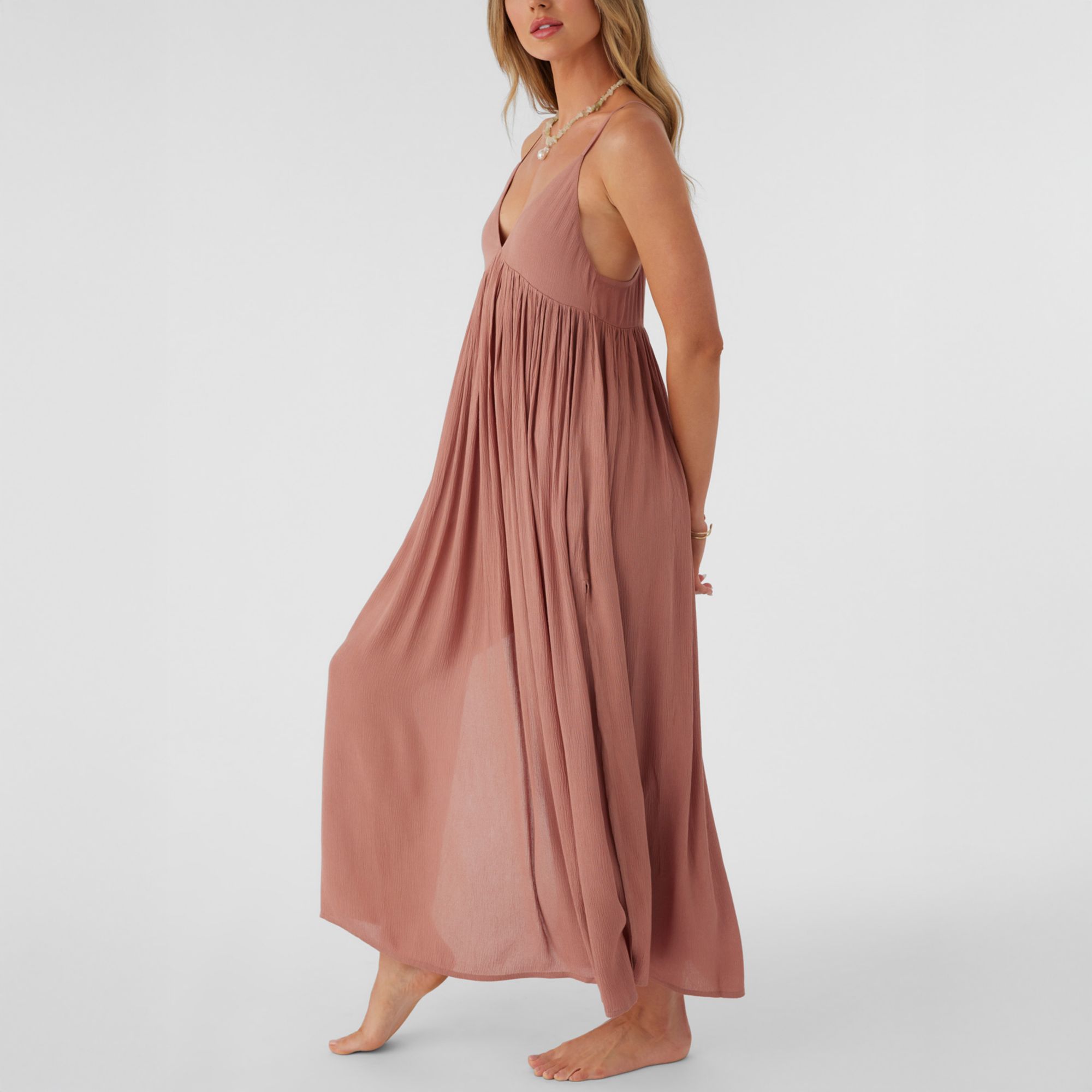 O'Neill Women's Saltwater Solids Mel Maxi Swim Cover-Up Dress product image