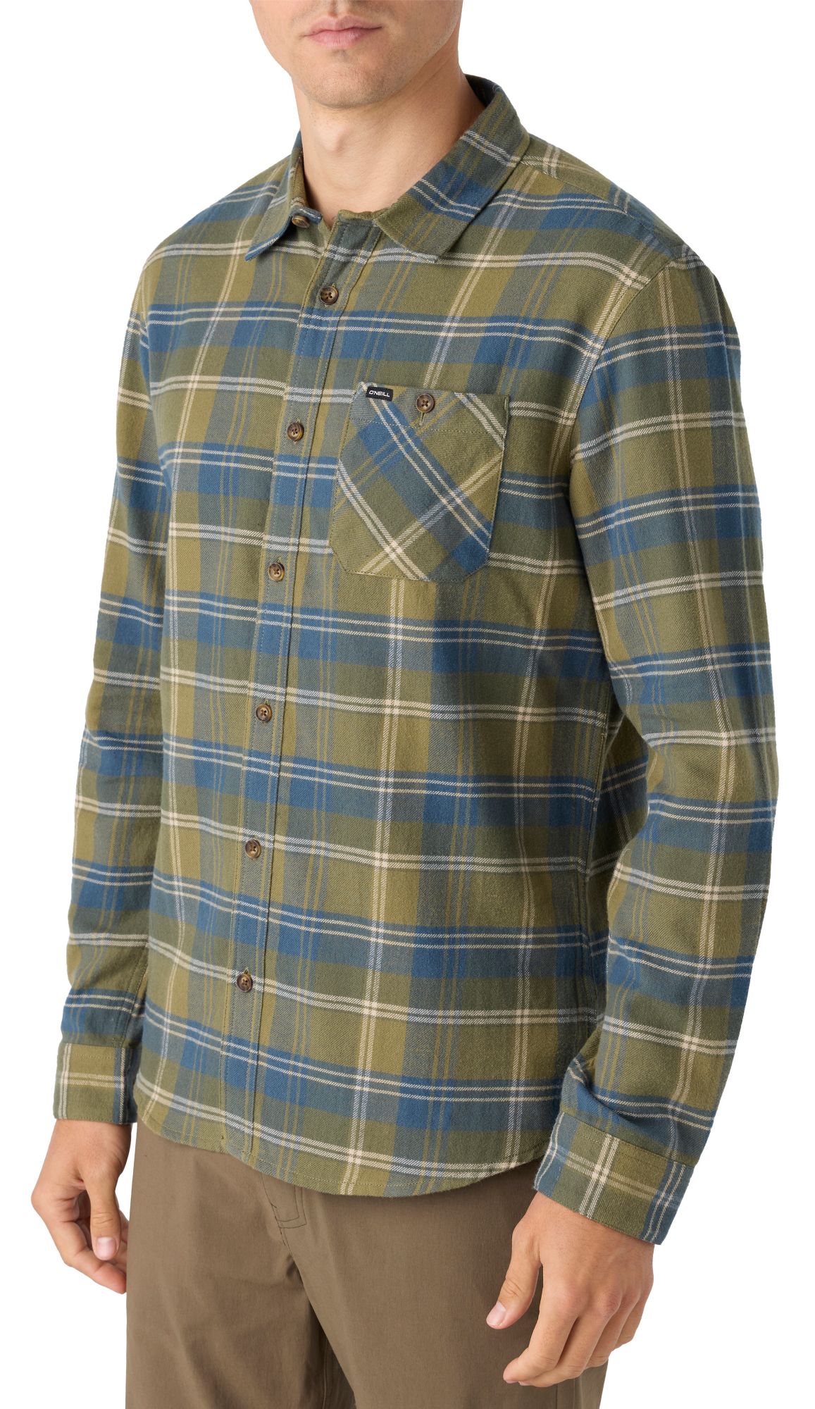 O'Neill Men's Redmond Plaid Stretch Flannel Shirt product image