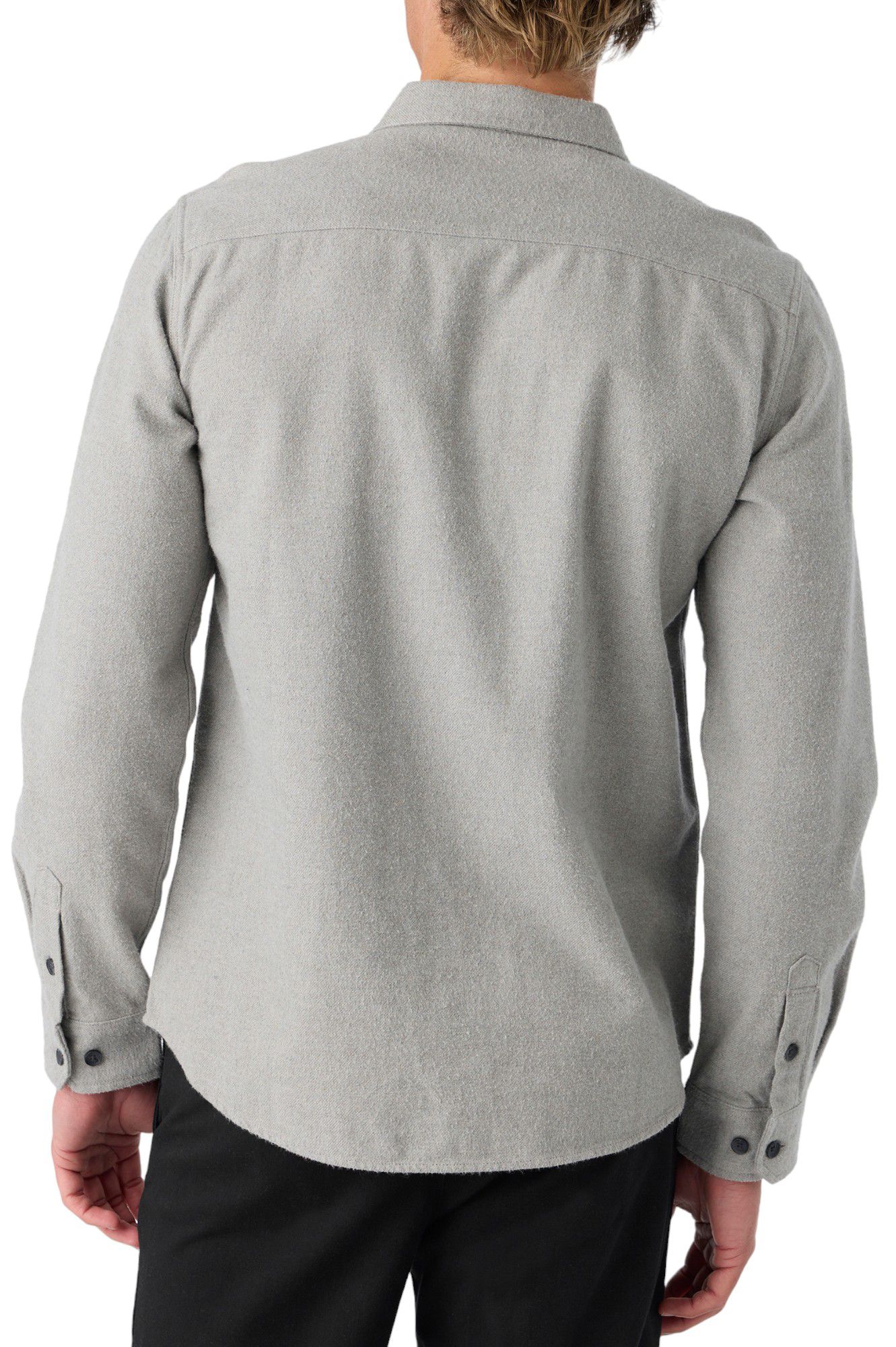O'Neill Men's Breakwater Solid Flannel Long Sleeve Shirt product image