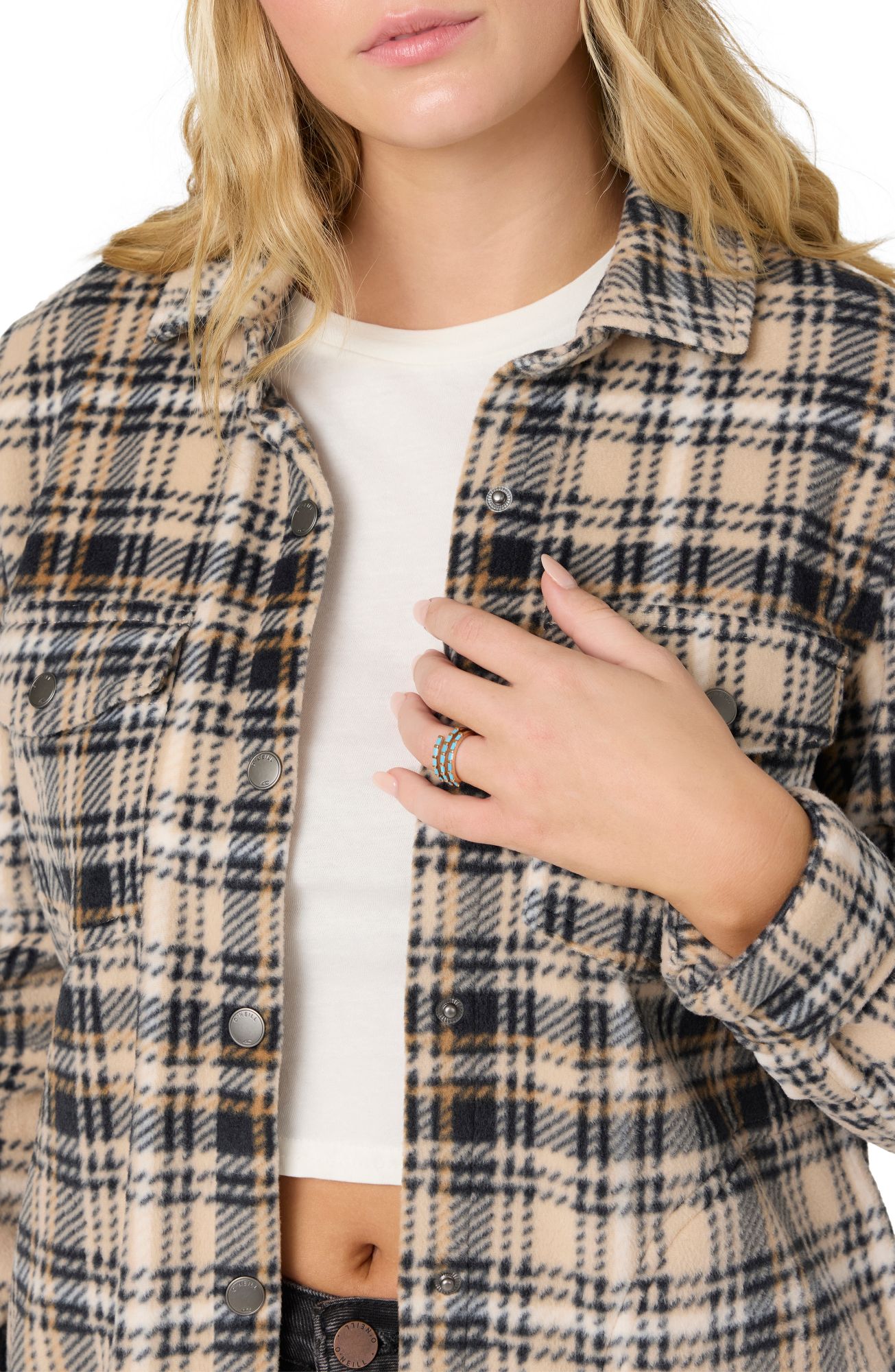 O'Neill Women's Zuma Superfleece Flannel Shirt product image