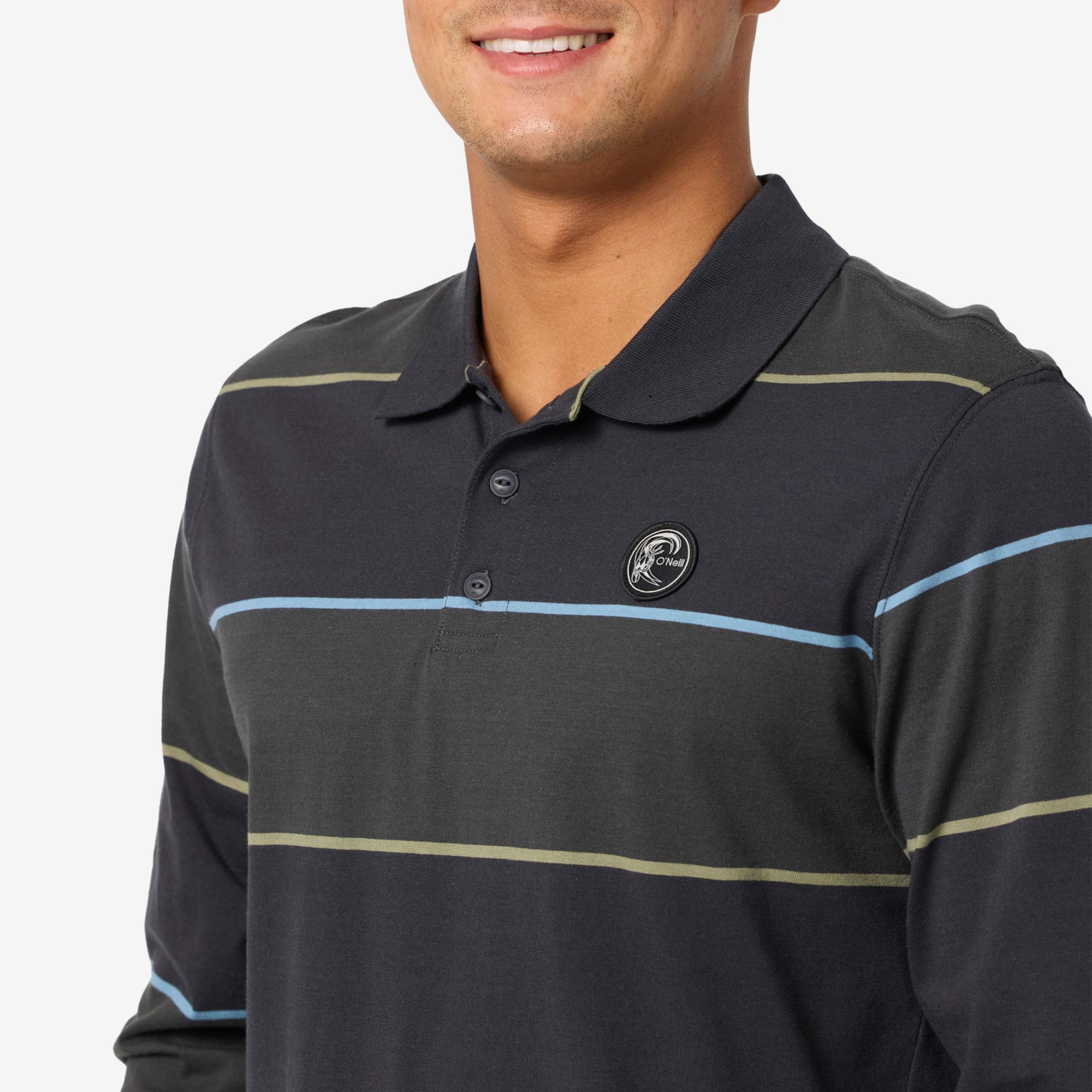 O'Neill Men's OG Cassidy Long Sleeve Knit Polo product image