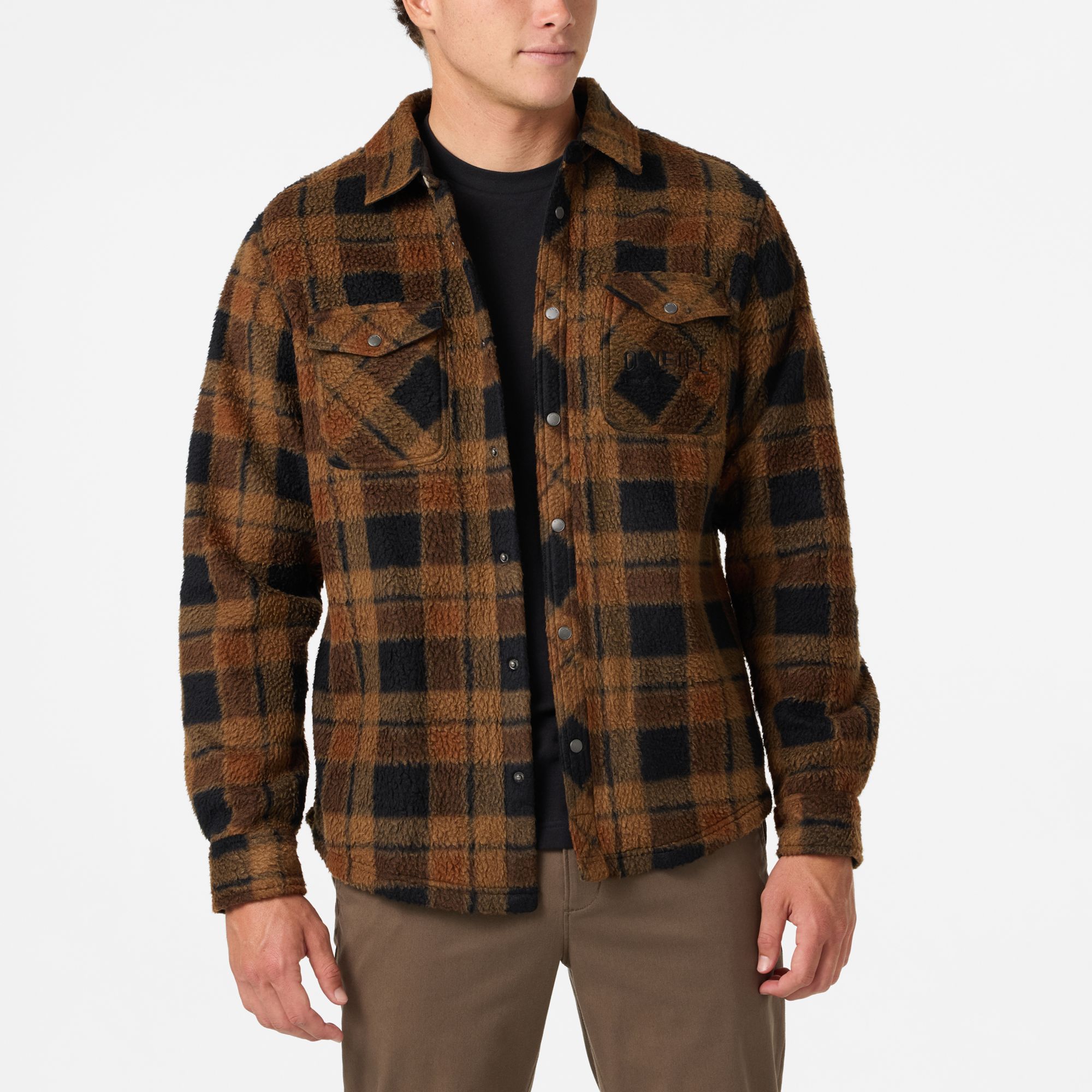 O'Neill Men's Glacier Plaid Superfleece Shirt product image