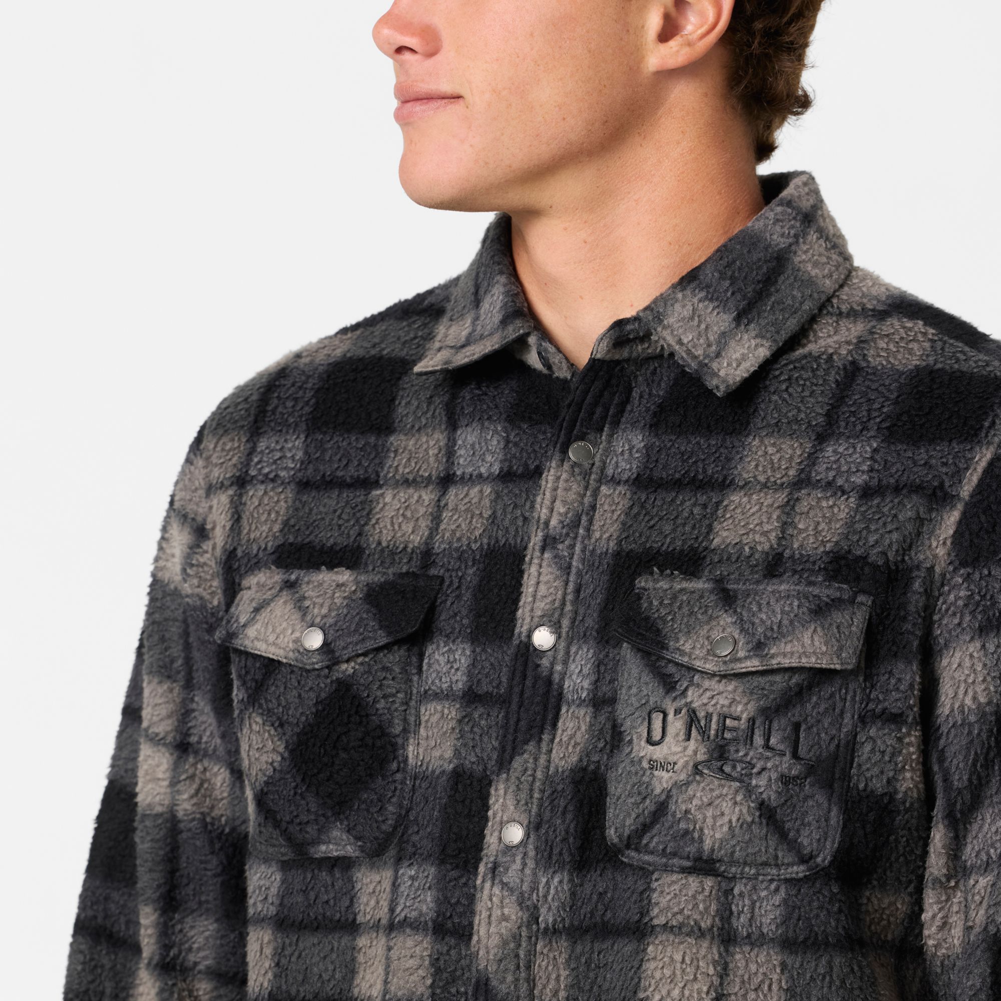 O'Neill Men's Glacier Plaid Superfleece Shirt product image