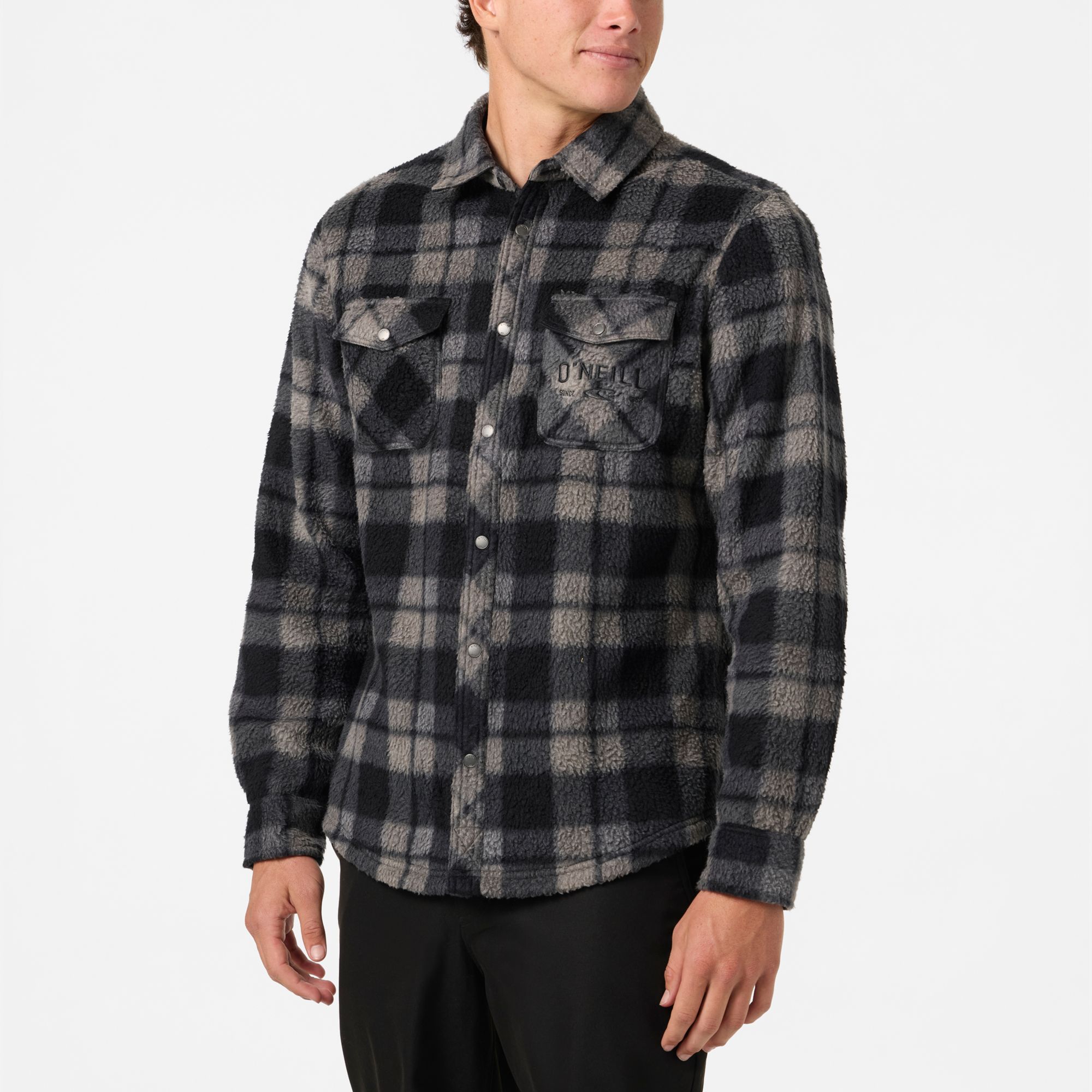 O'Neill Men's Glacier Plaid Superfleece Shirt product image